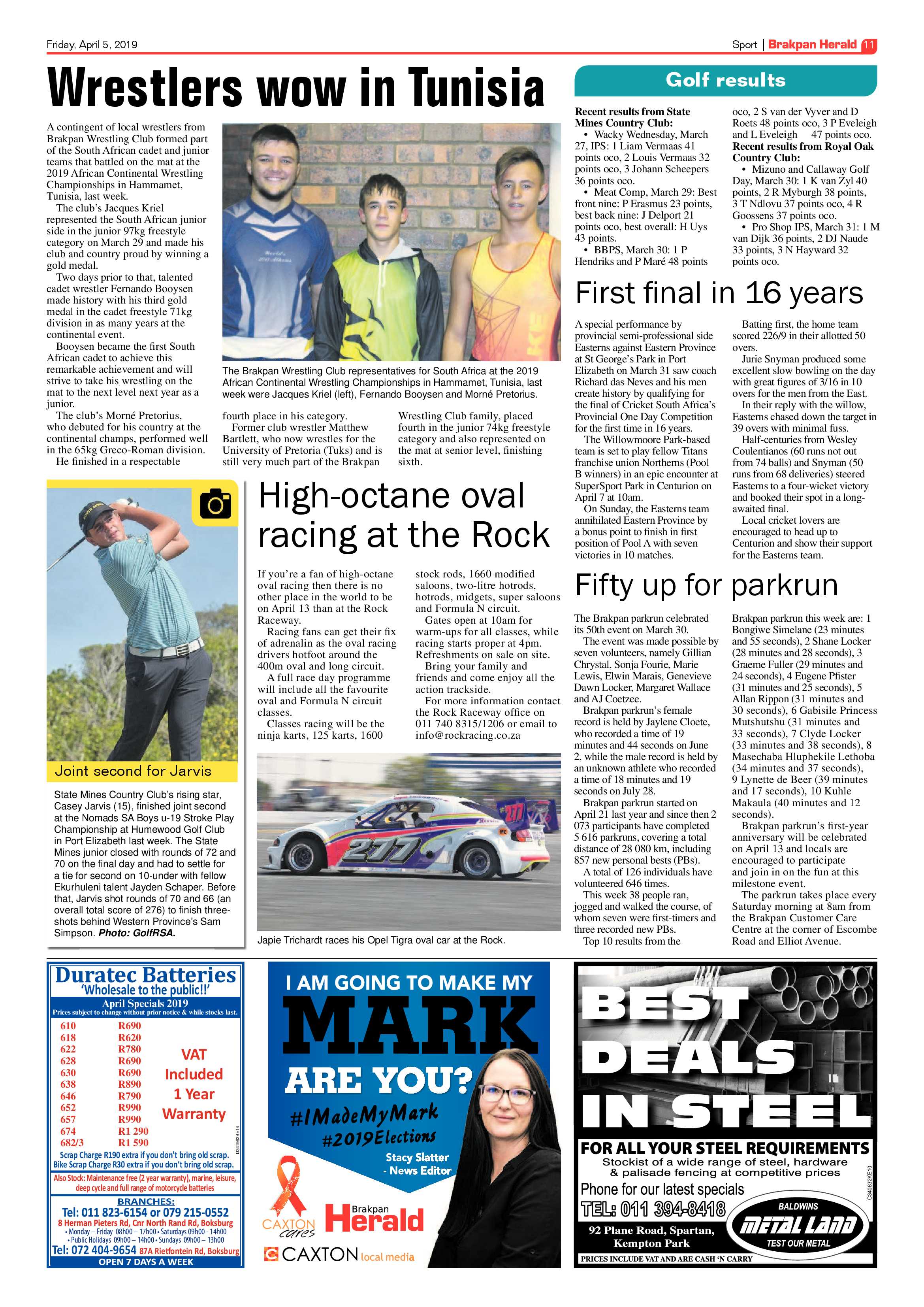 Brakpan Herald 05 April 2019 page 11