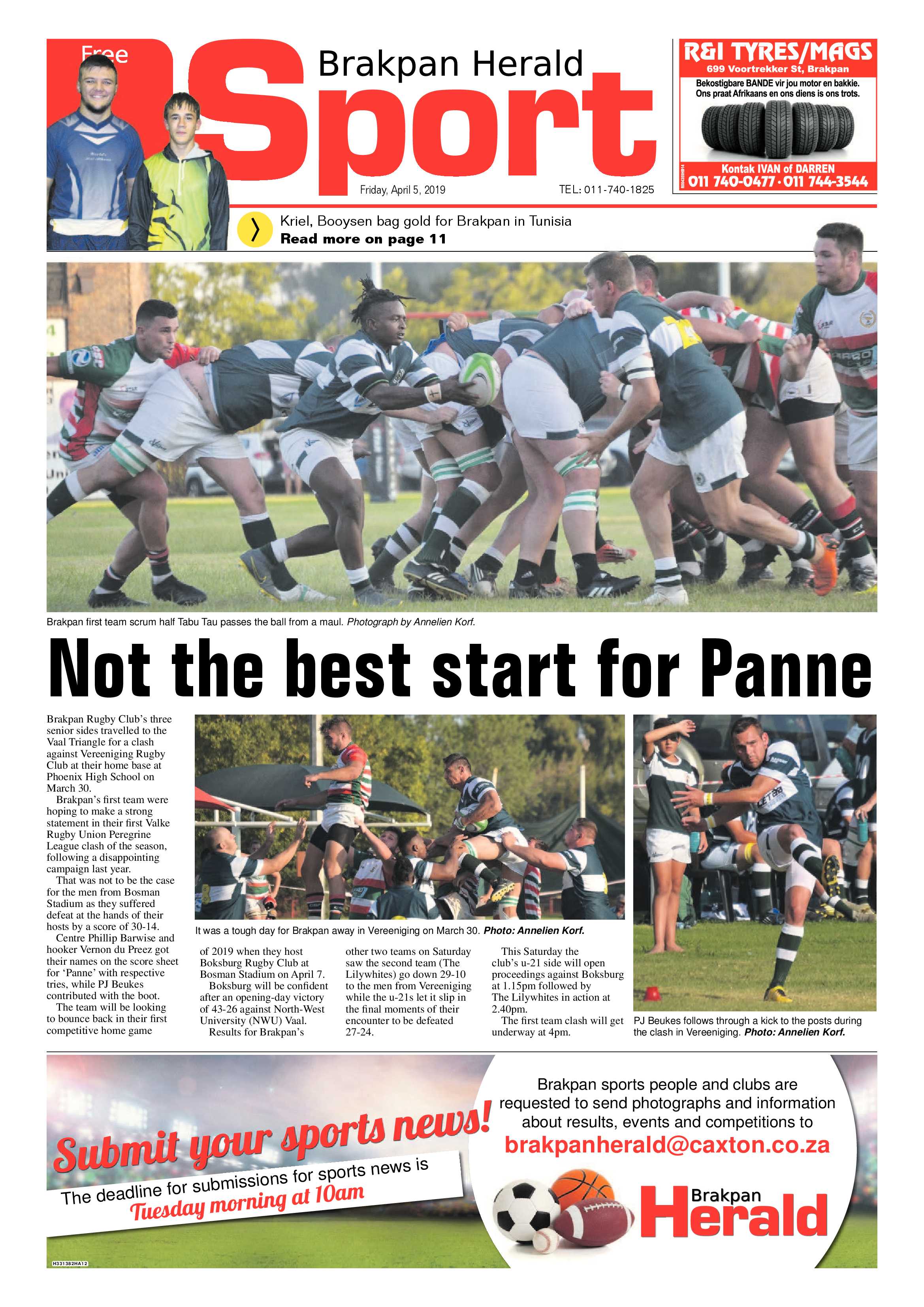 Brakpan Herald 05 April 2019 page 12