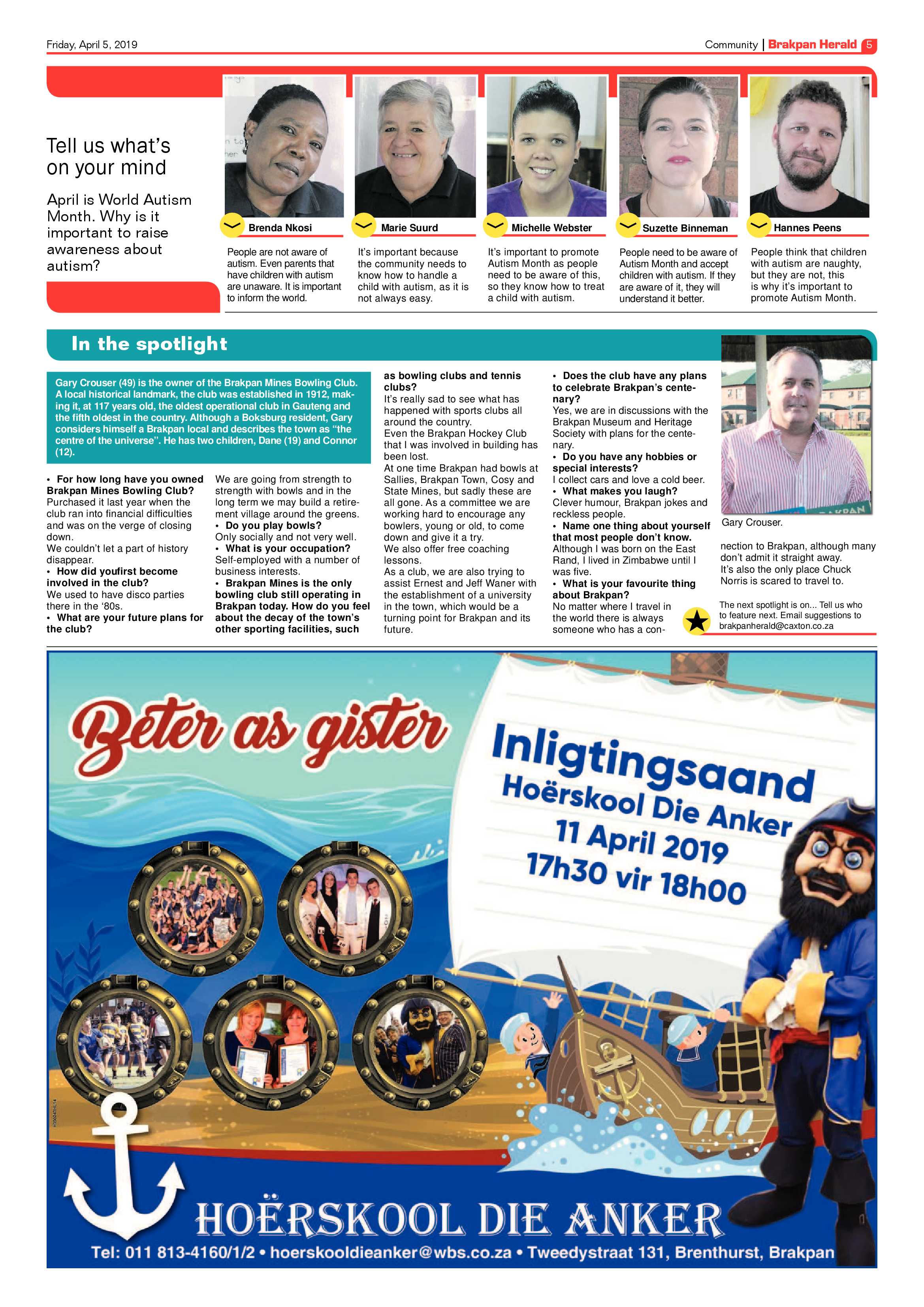 Brakpan Herald 05 April 2019 page 5