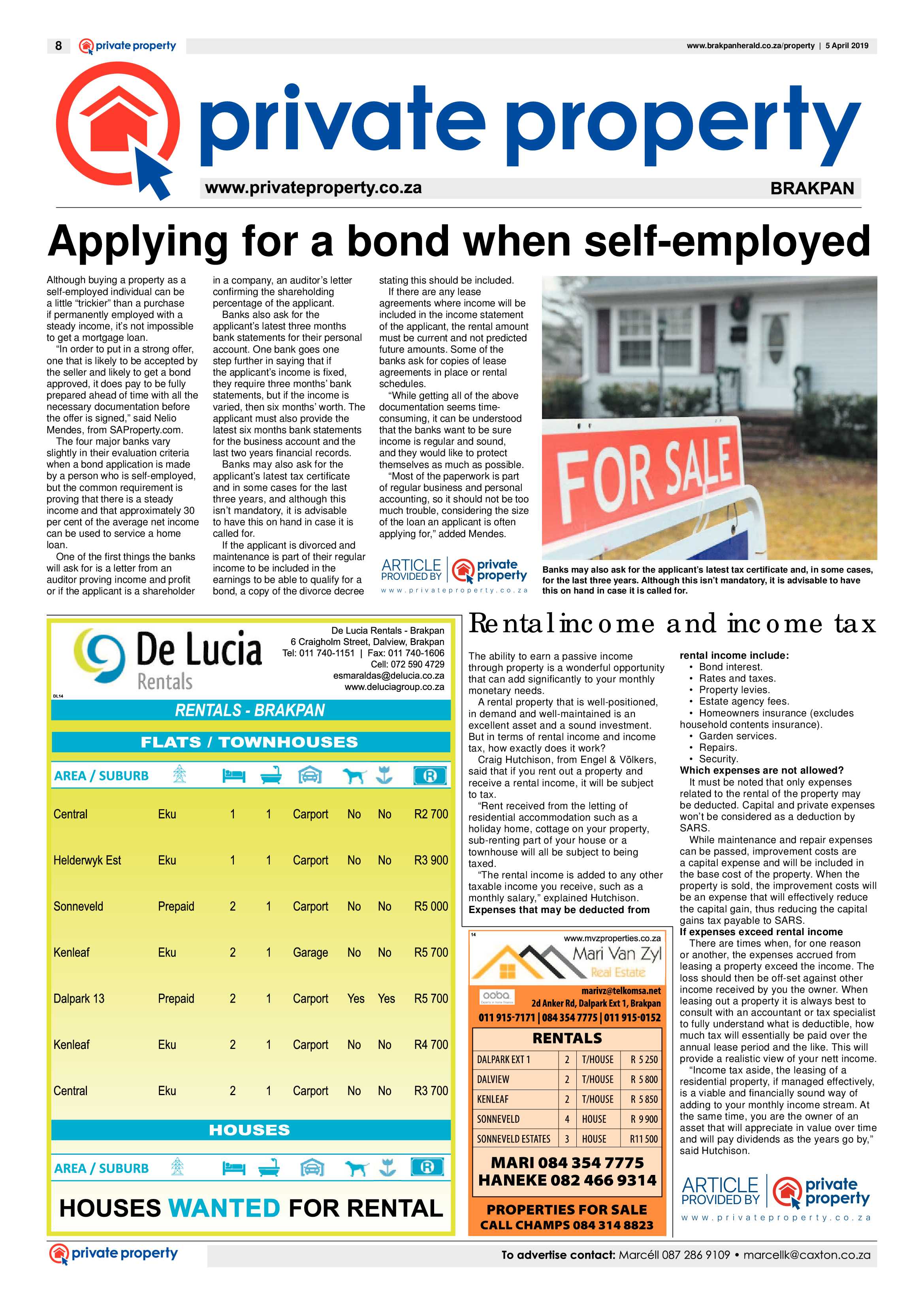 Brakpan Herald 05 April 2019 page 8