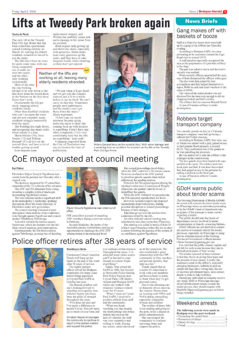 Brakpan Herald 05 April 2024 page 3