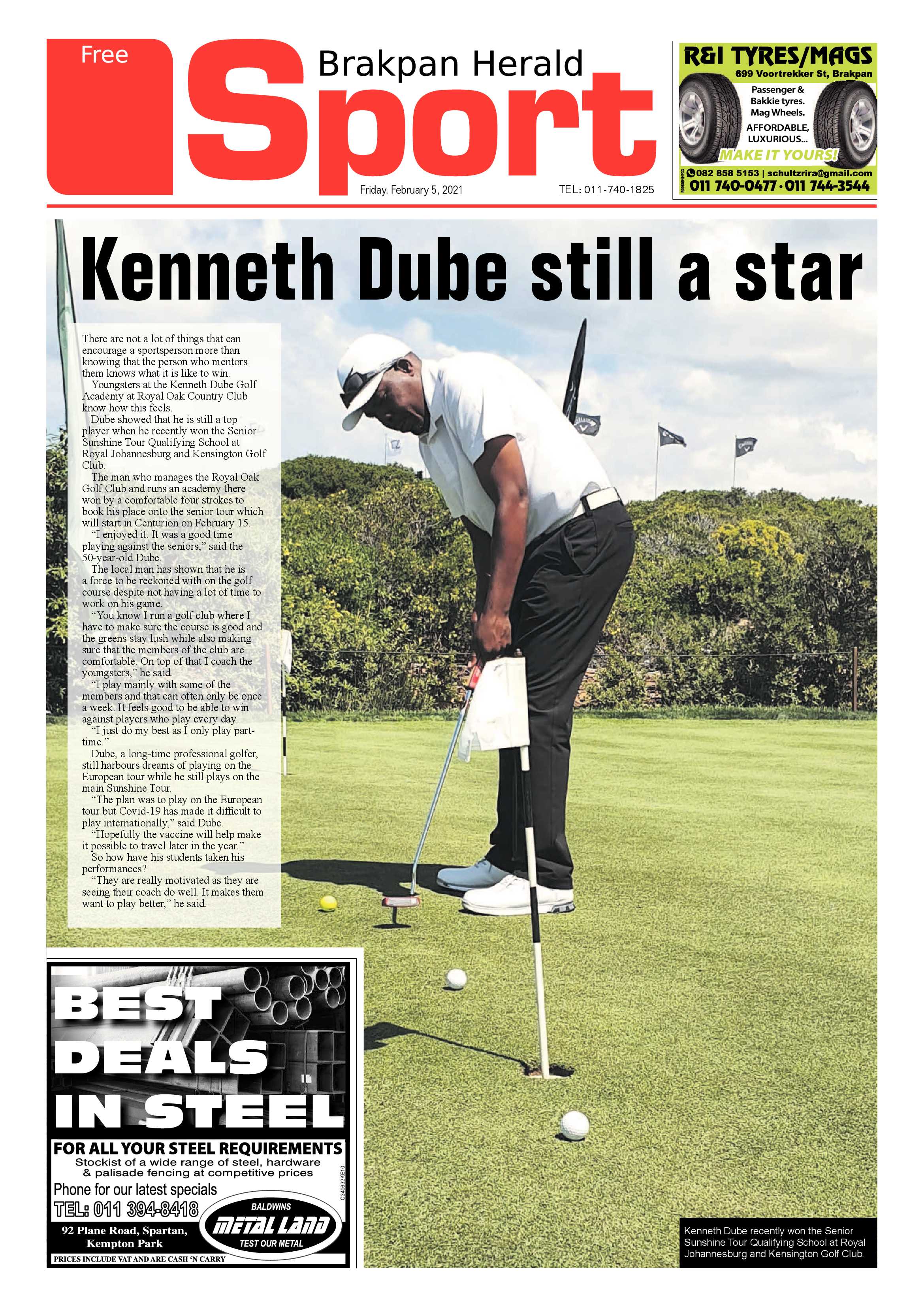Brakpan Herald 05 February 2021 page 12