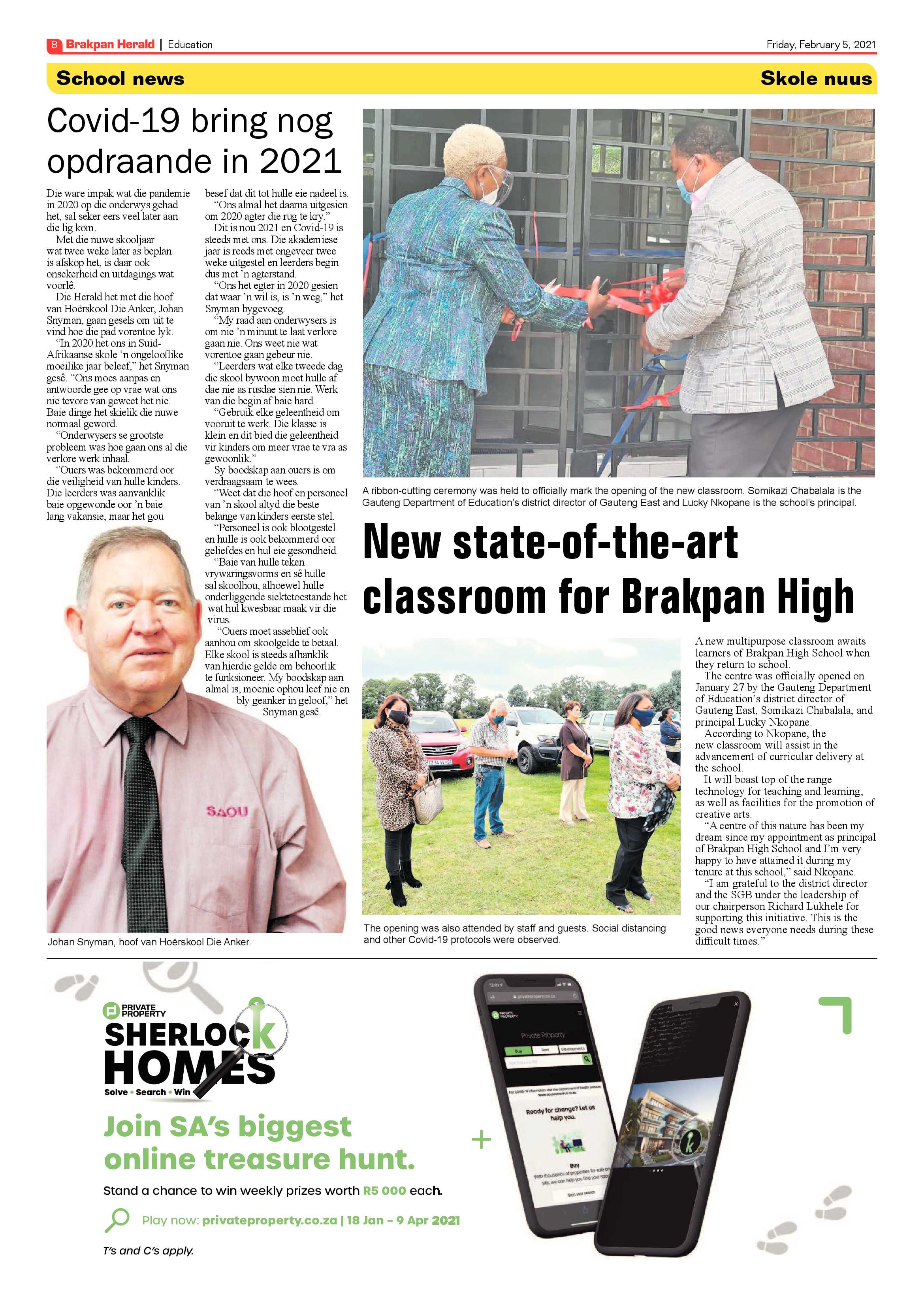 Brakpan Herald 05 February 2021 page 8