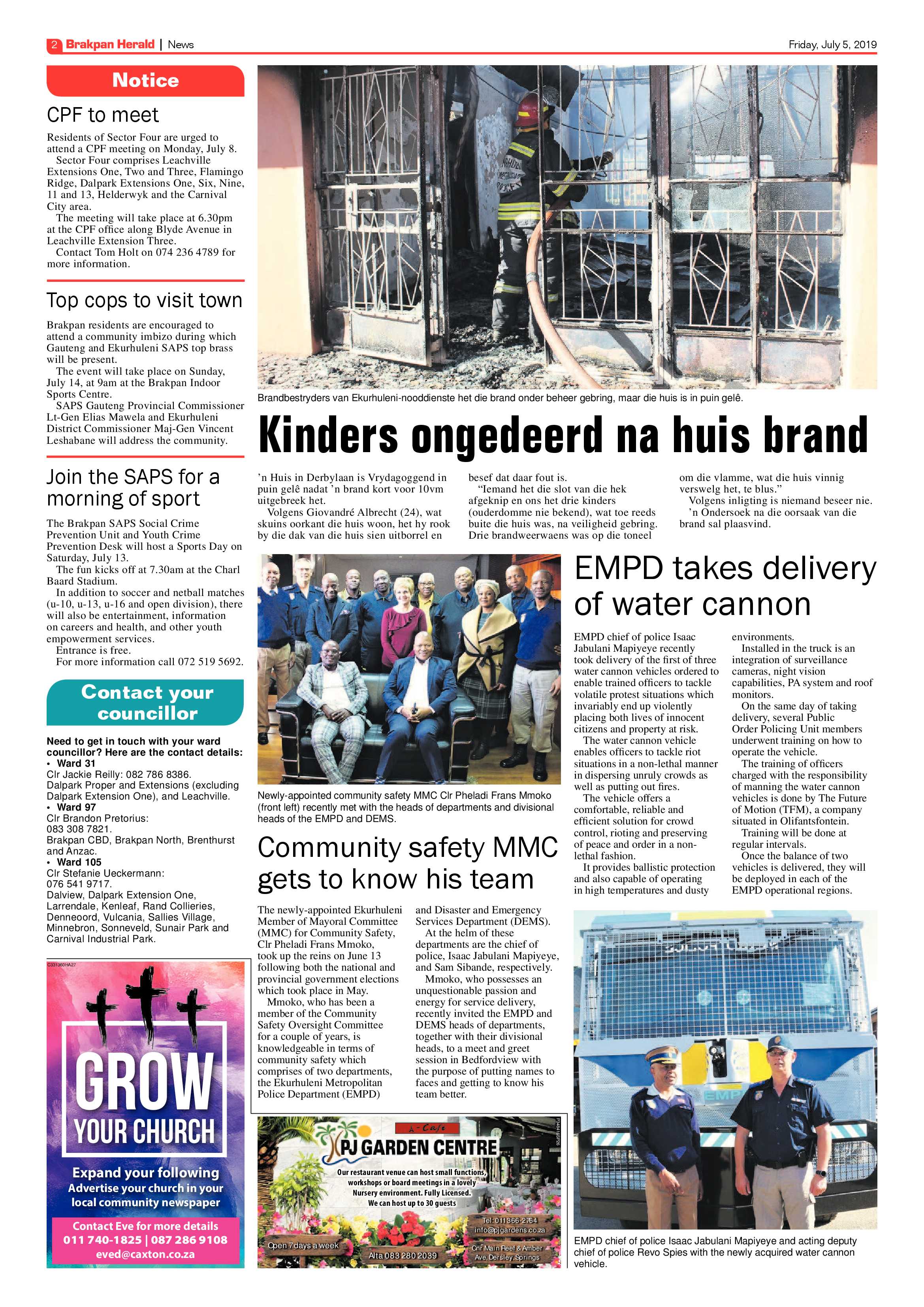 Brakpan Herald 05 July 2019 page 2
