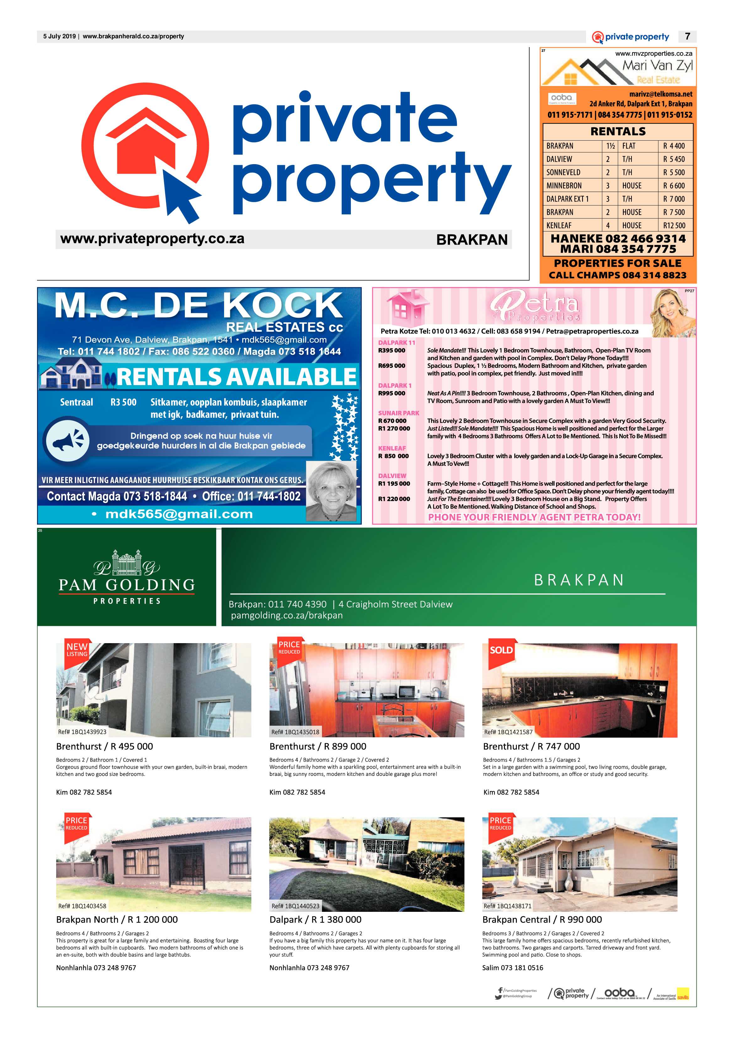 Brakpan Herald 05 July 2019 page 7