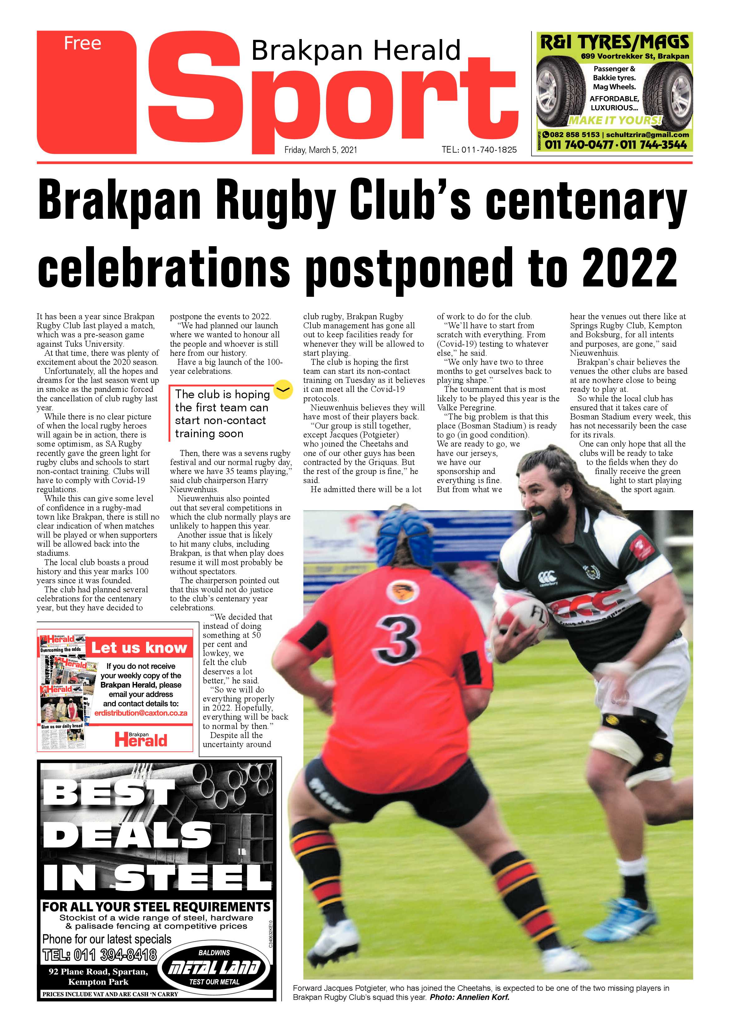 Brakpan Herald 05 March 2021 page 12