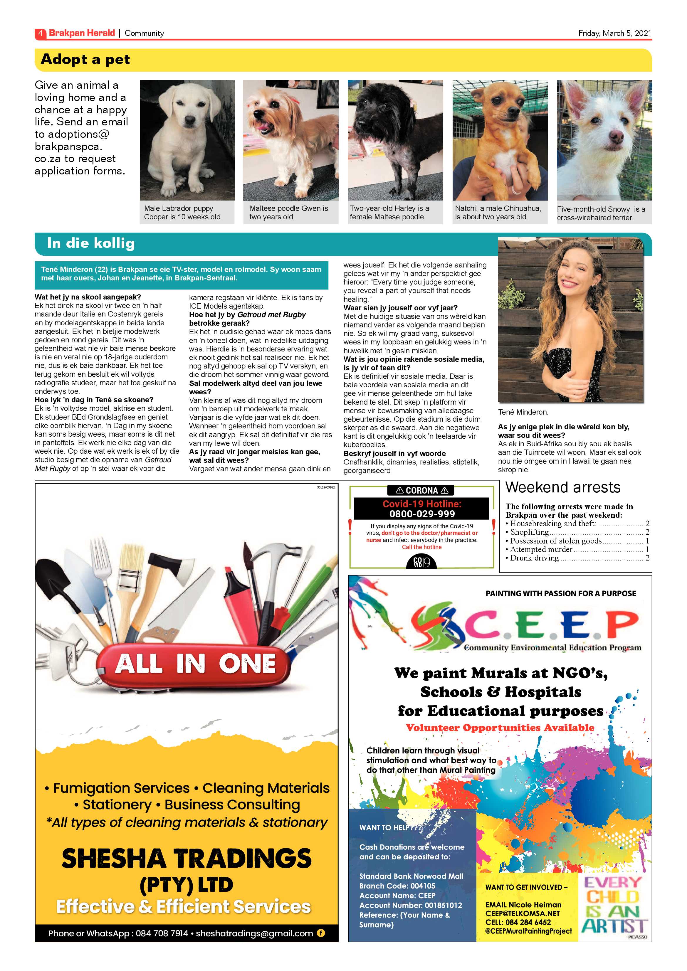 Brakpan Herald 05 March 2021 page 4