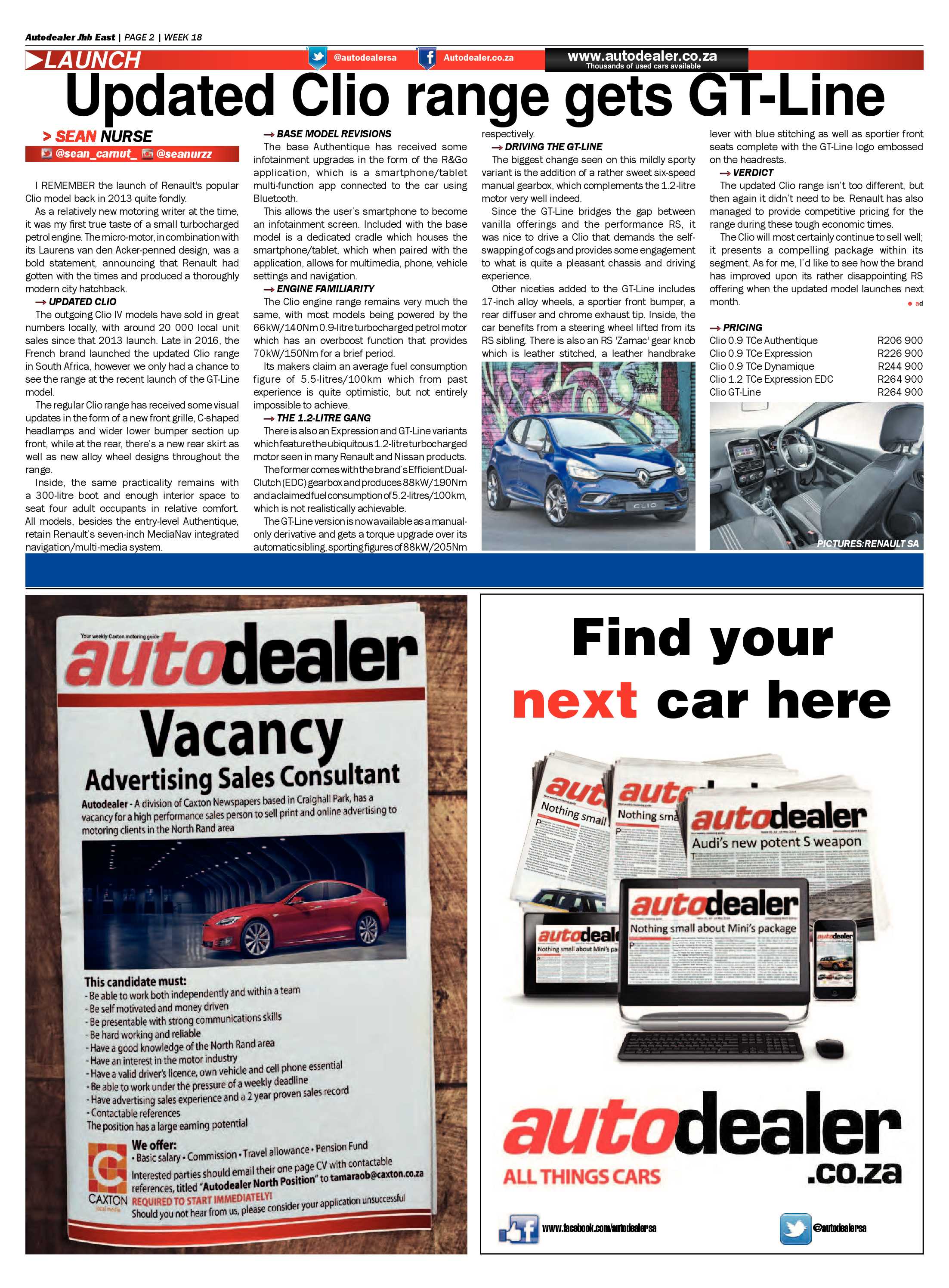 Brakpan Herald 05 May 2017 page 18