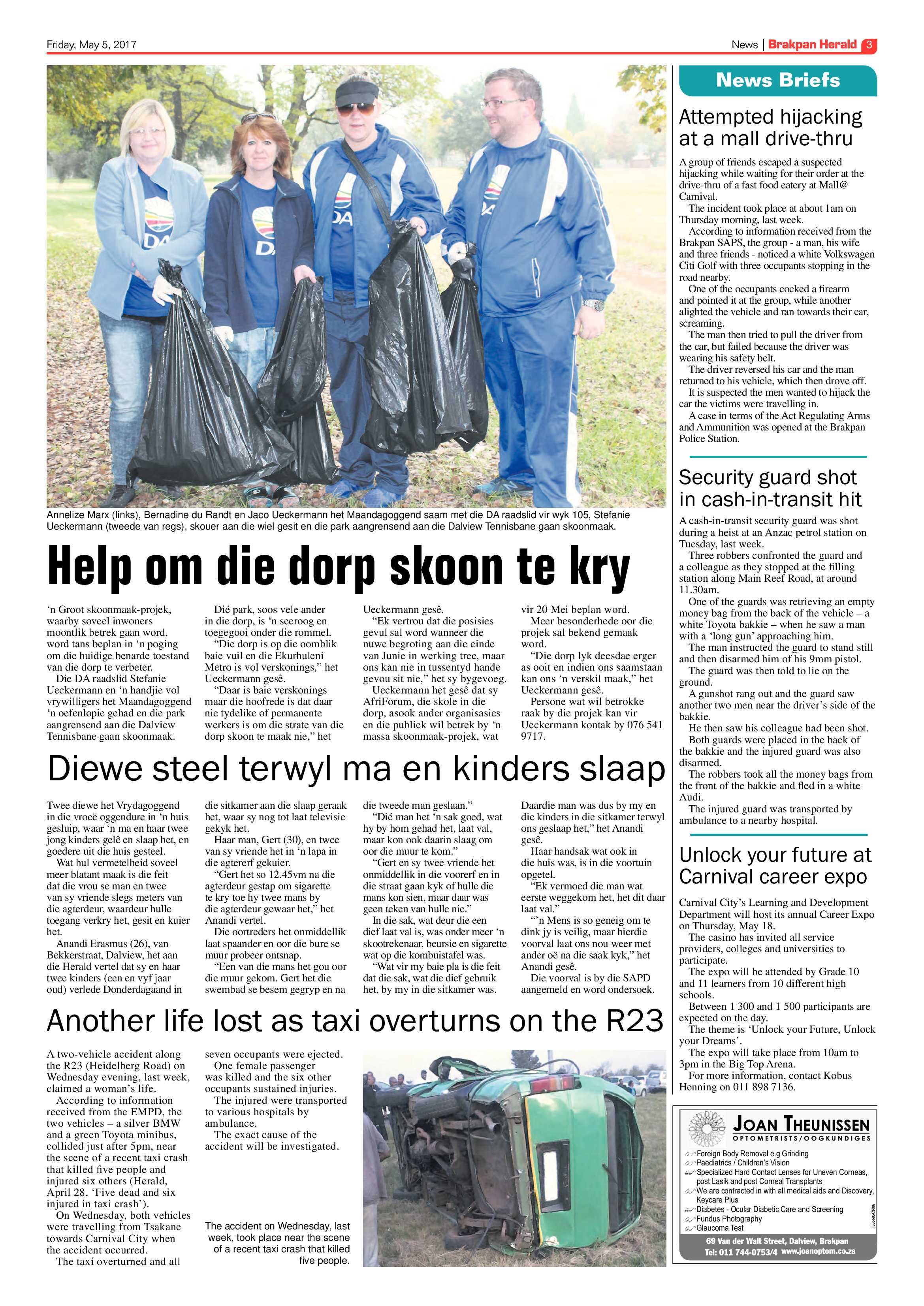 Brakpan Herald 05 May 2017 page 3