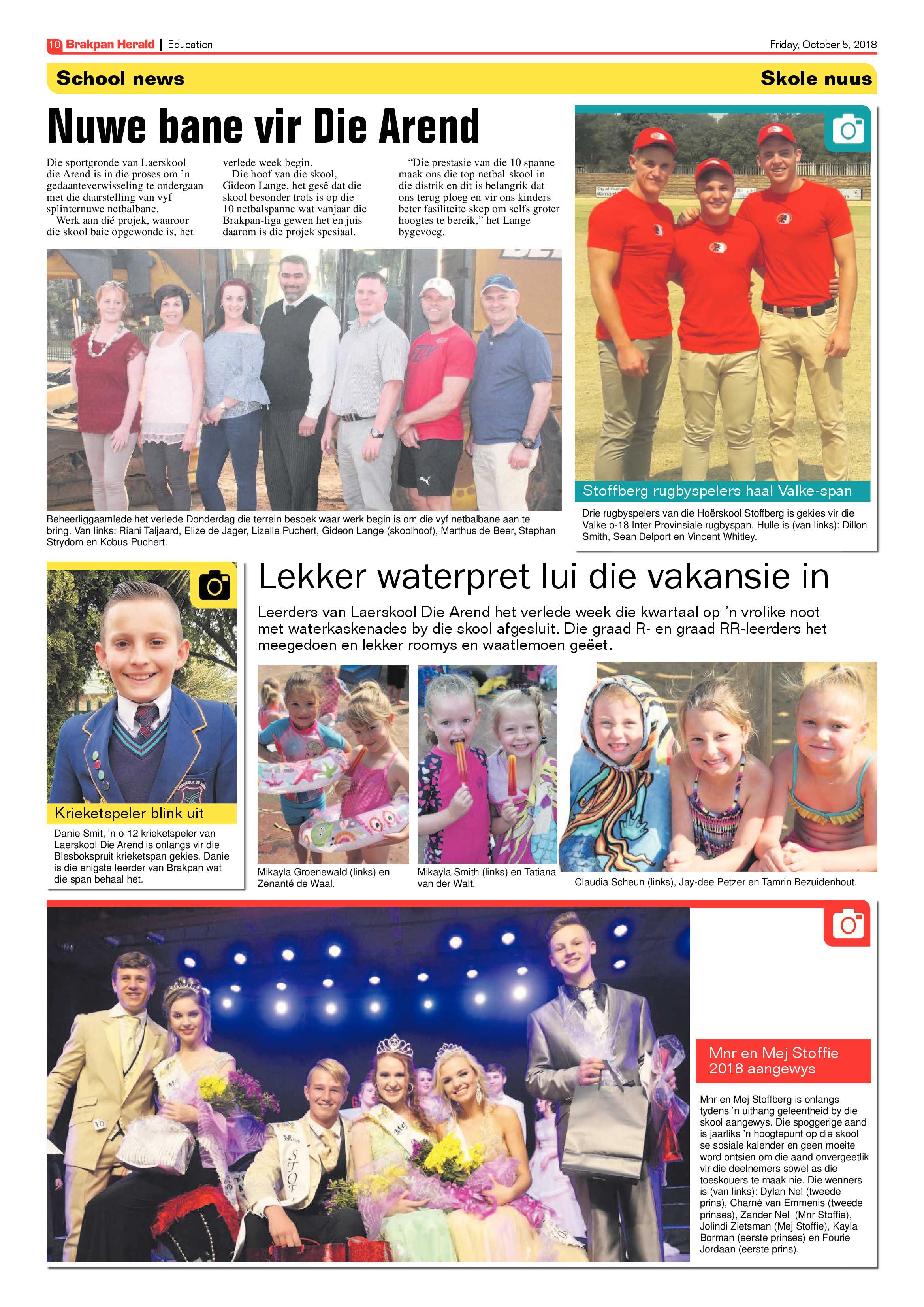 Brakpan Herald 05 October 2018 page 10