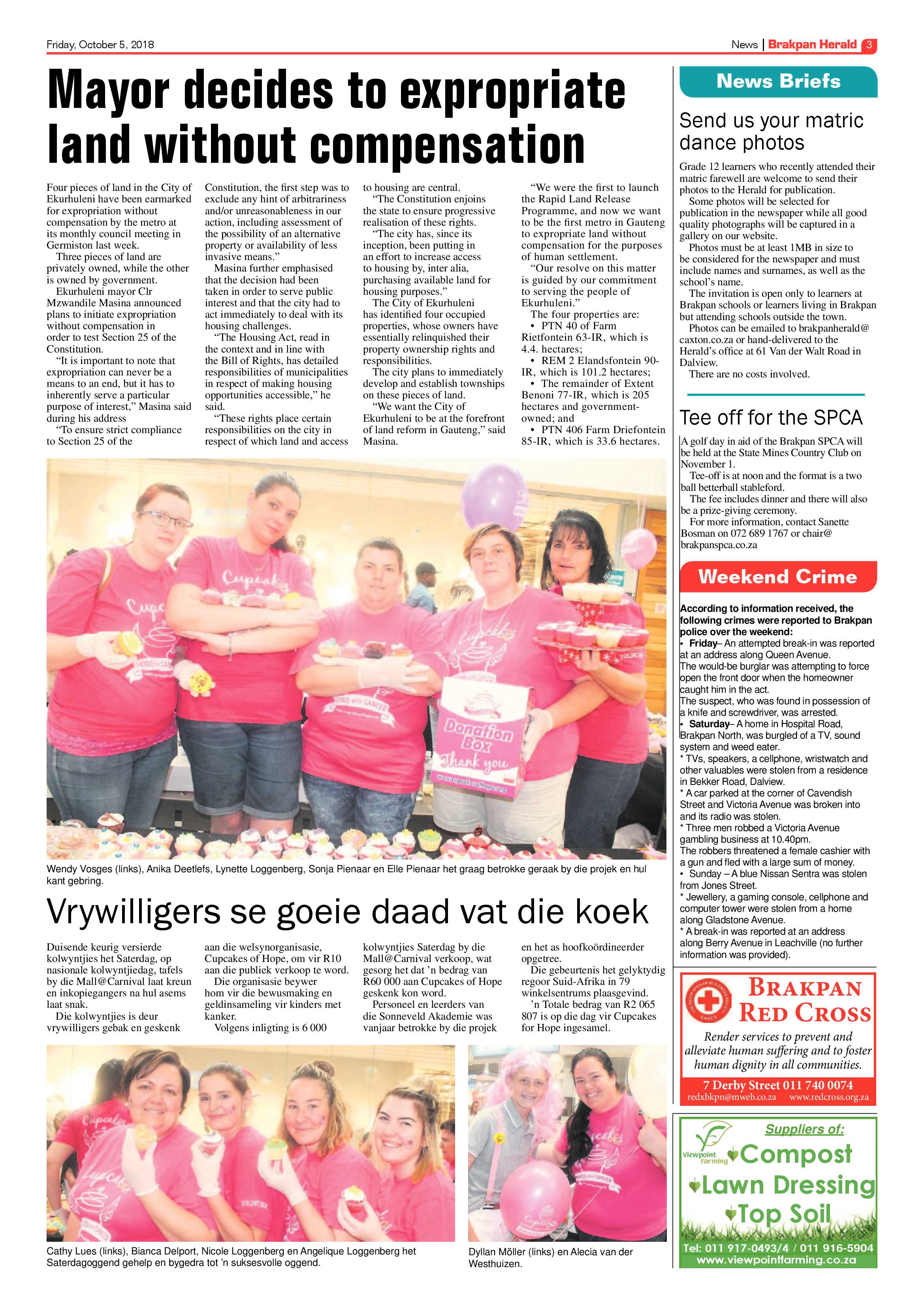 Brakpan Herald 05 October 2018 page 3