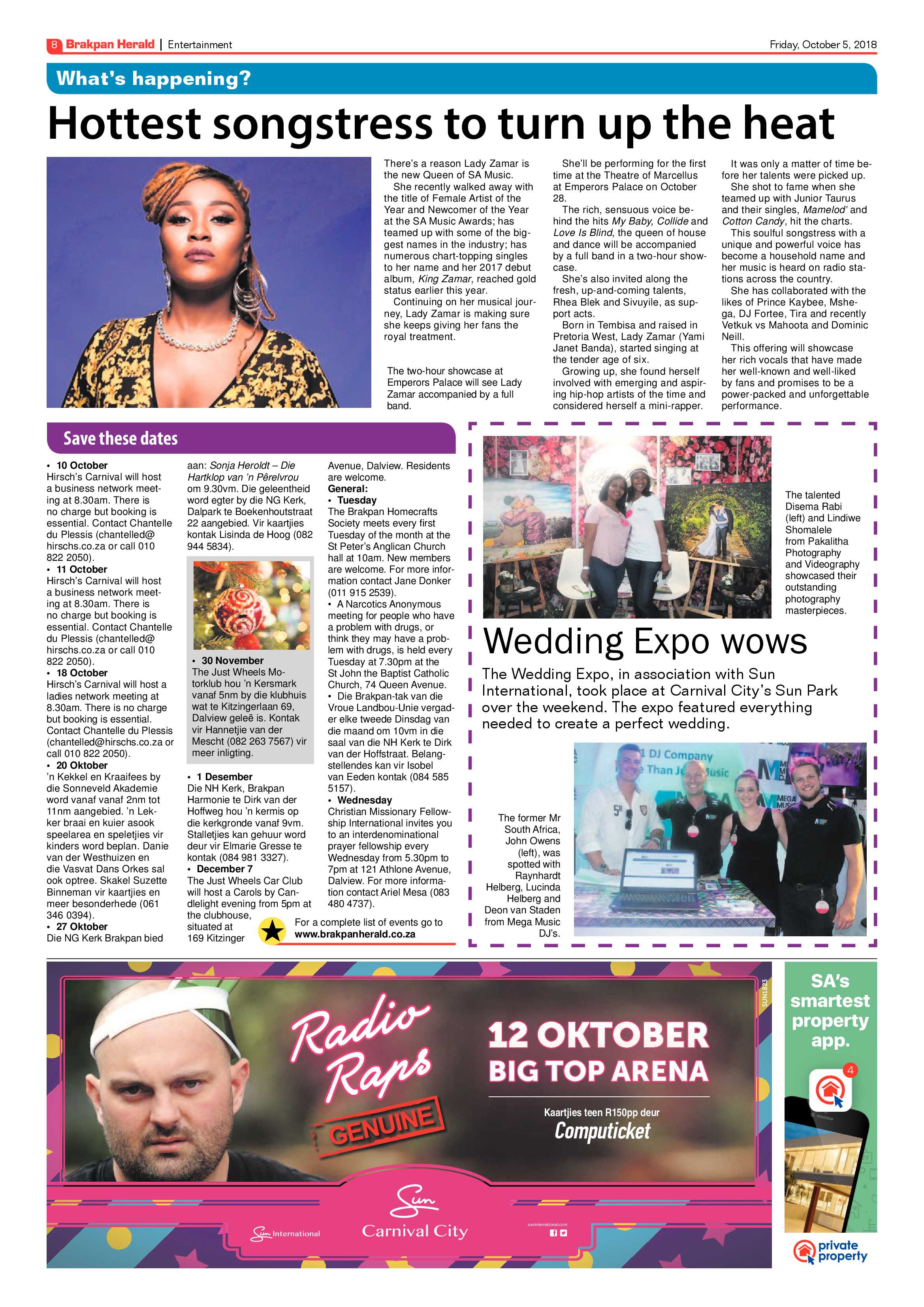 Brakpan Herald 05 October 2018 page 8