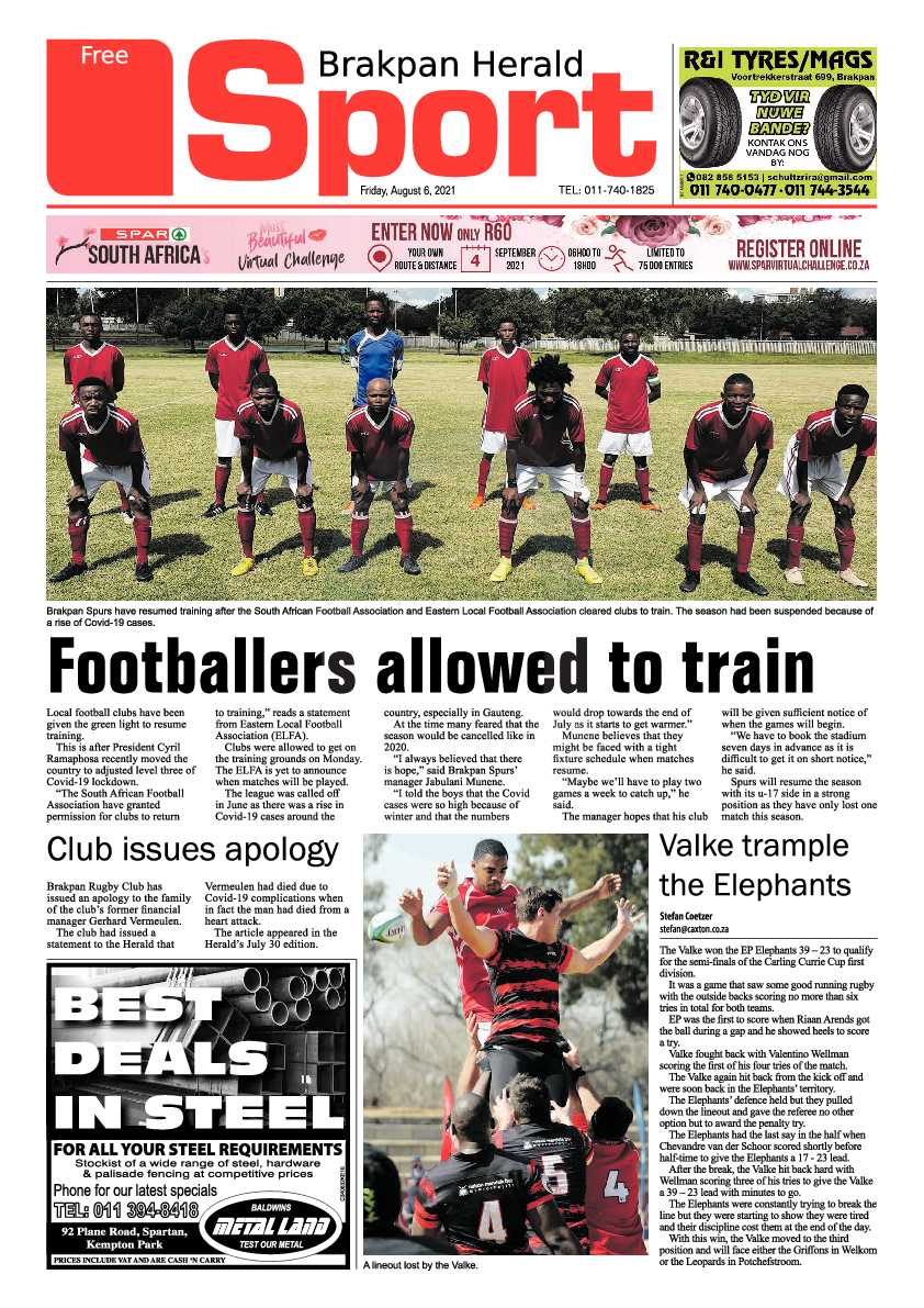Brakpan Herald 06 August 2021 page 12