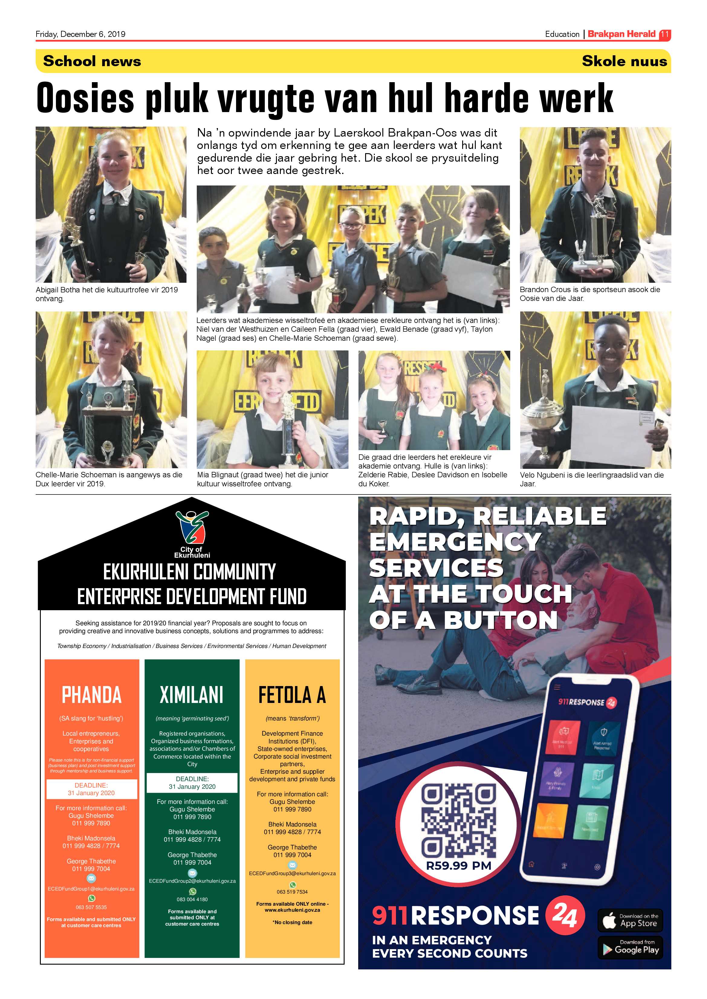 Brakpan Herald 06 December 2018 page 11