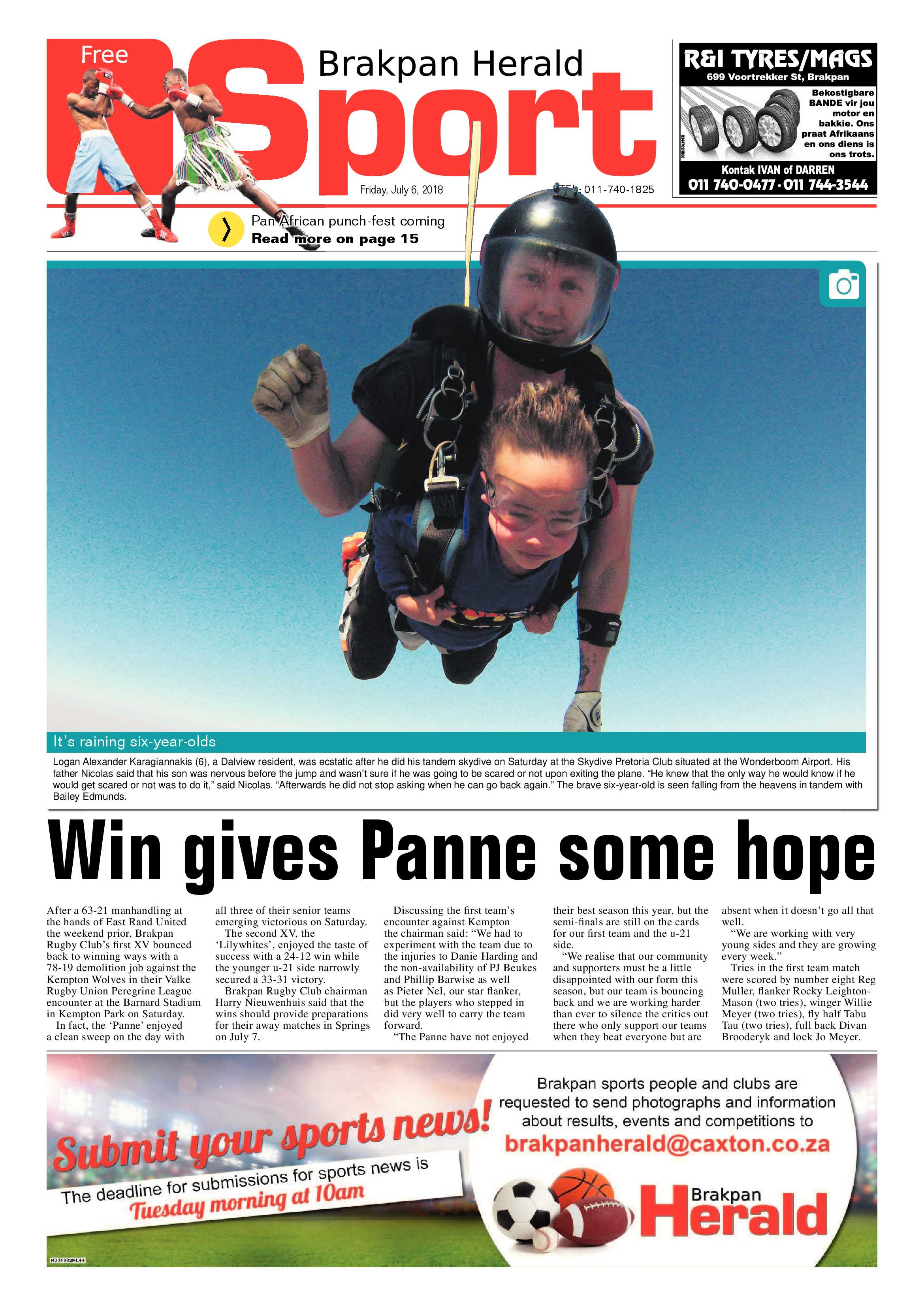 Brakpan Herald 06 July 2018 page 16