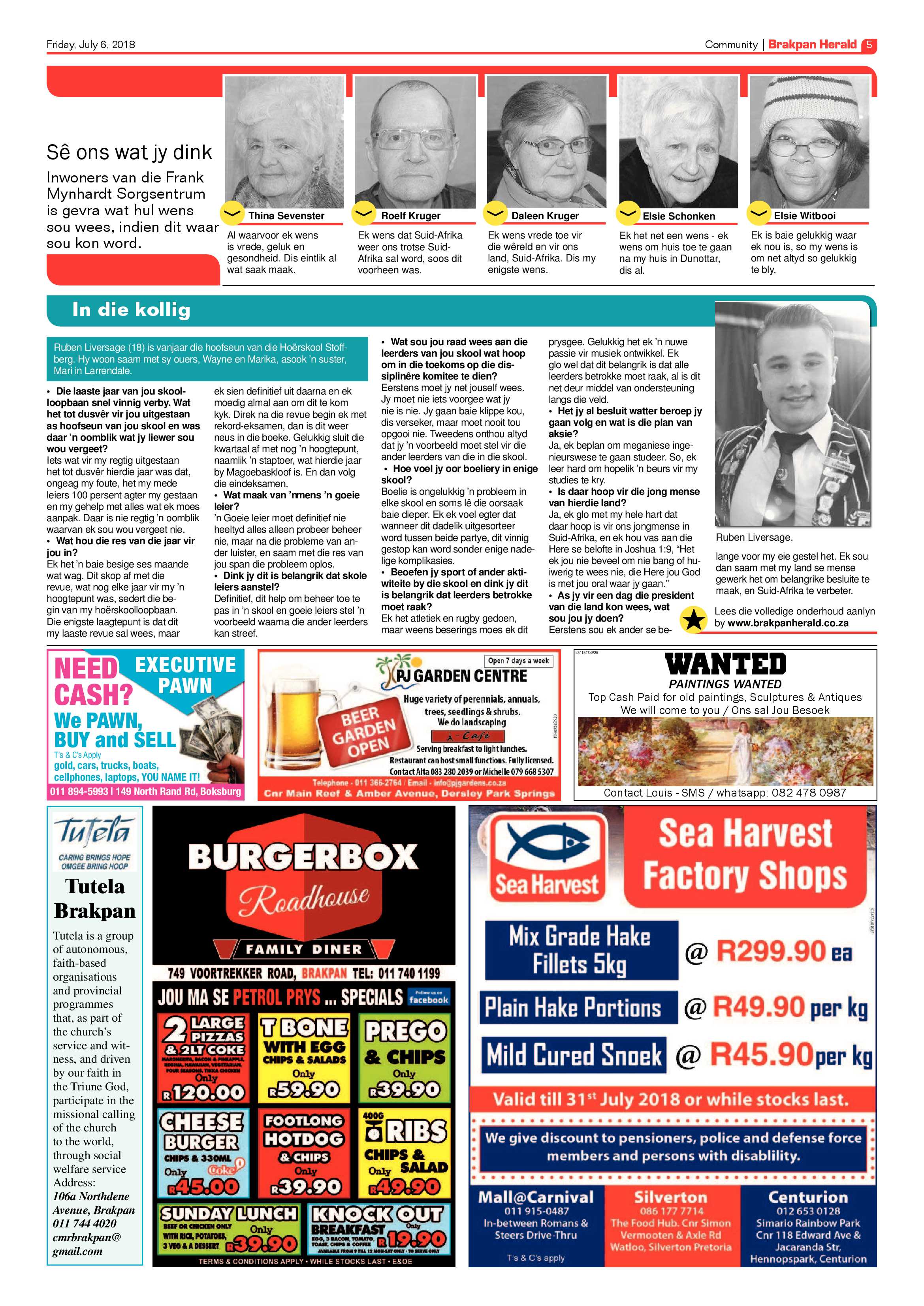 Brakpan Herald 06 July 2018 page 5