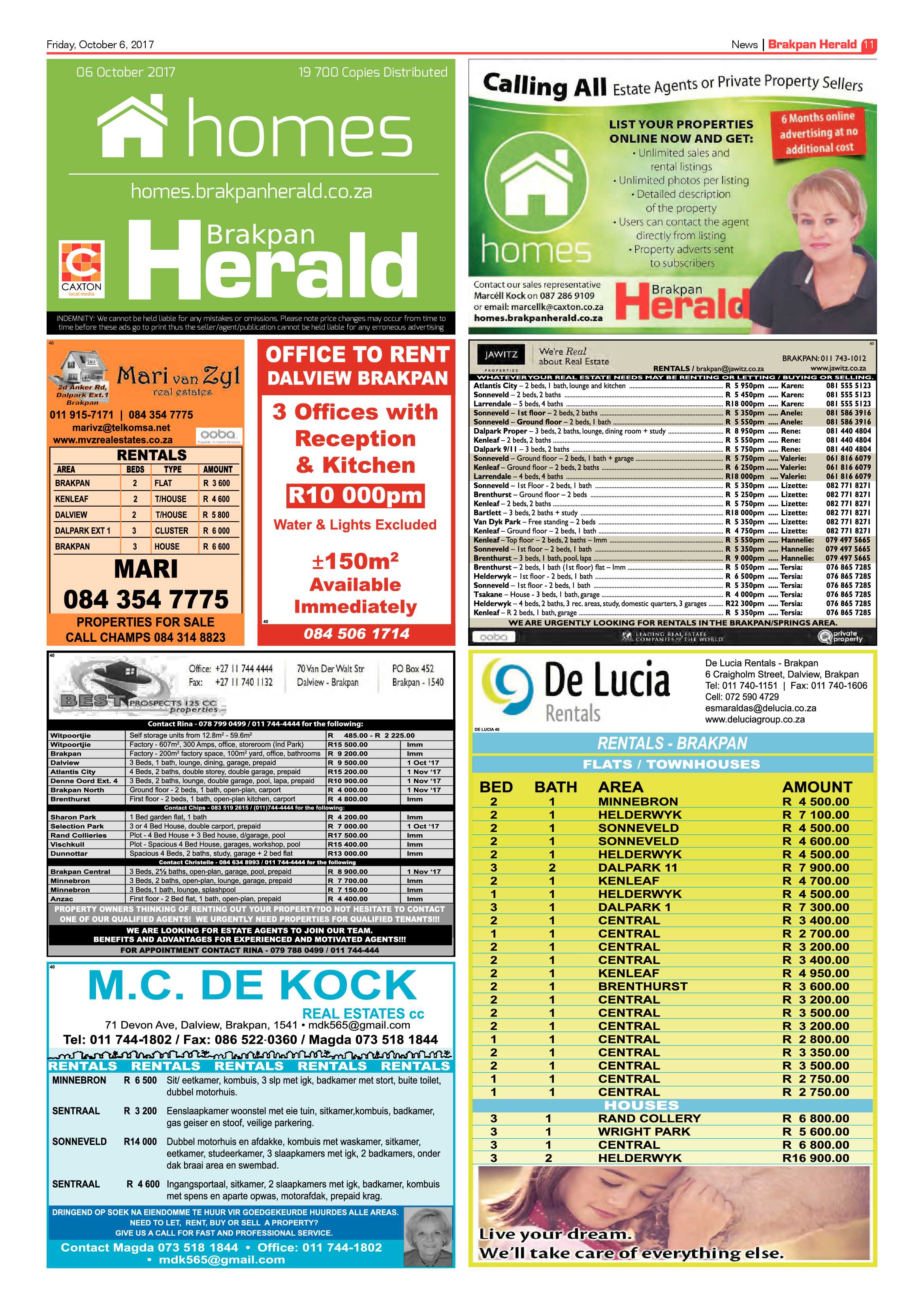 Brakpan Herald 06 October 2017 page 11