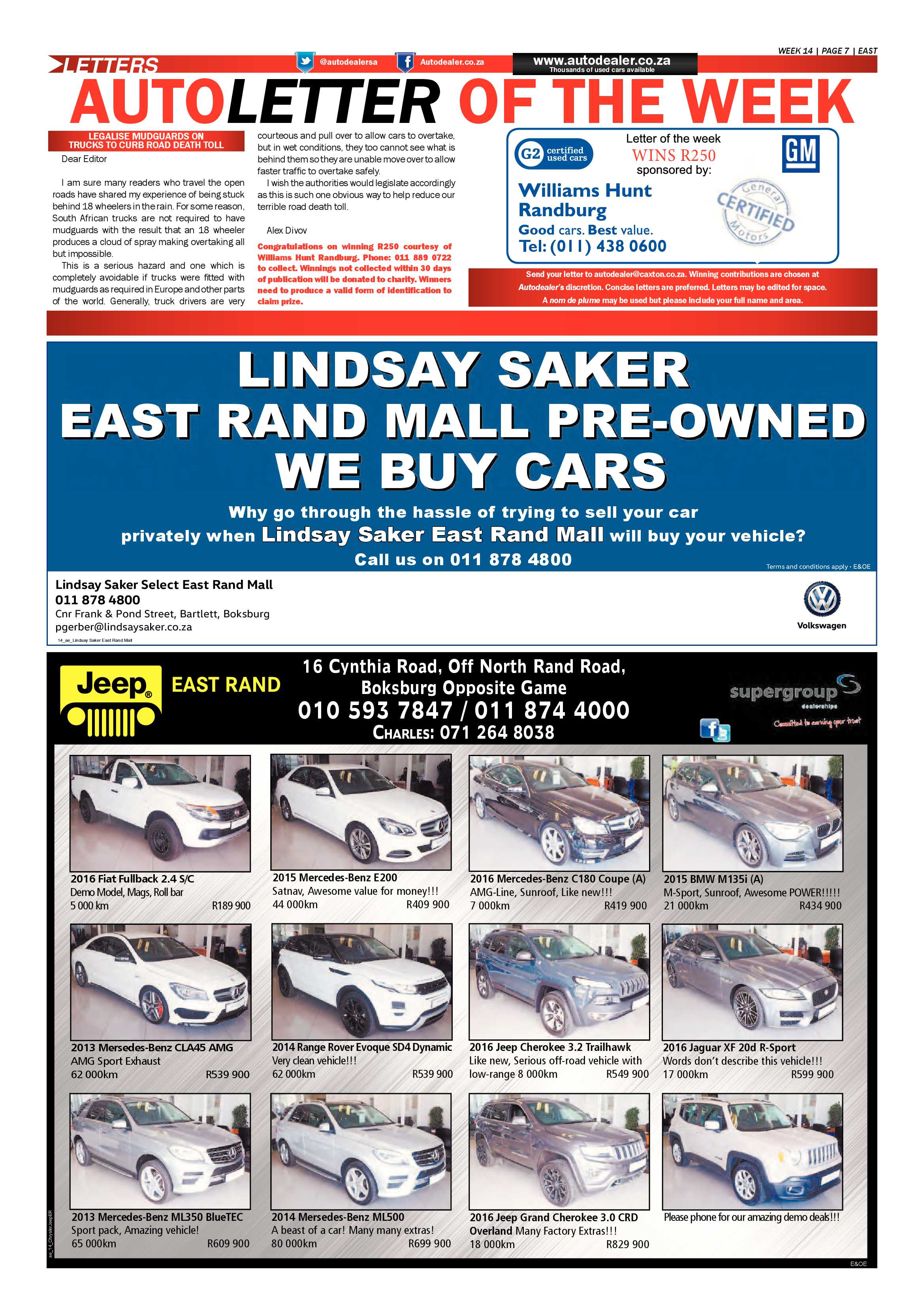 Brakpan Herald 07 April 2017 page 22