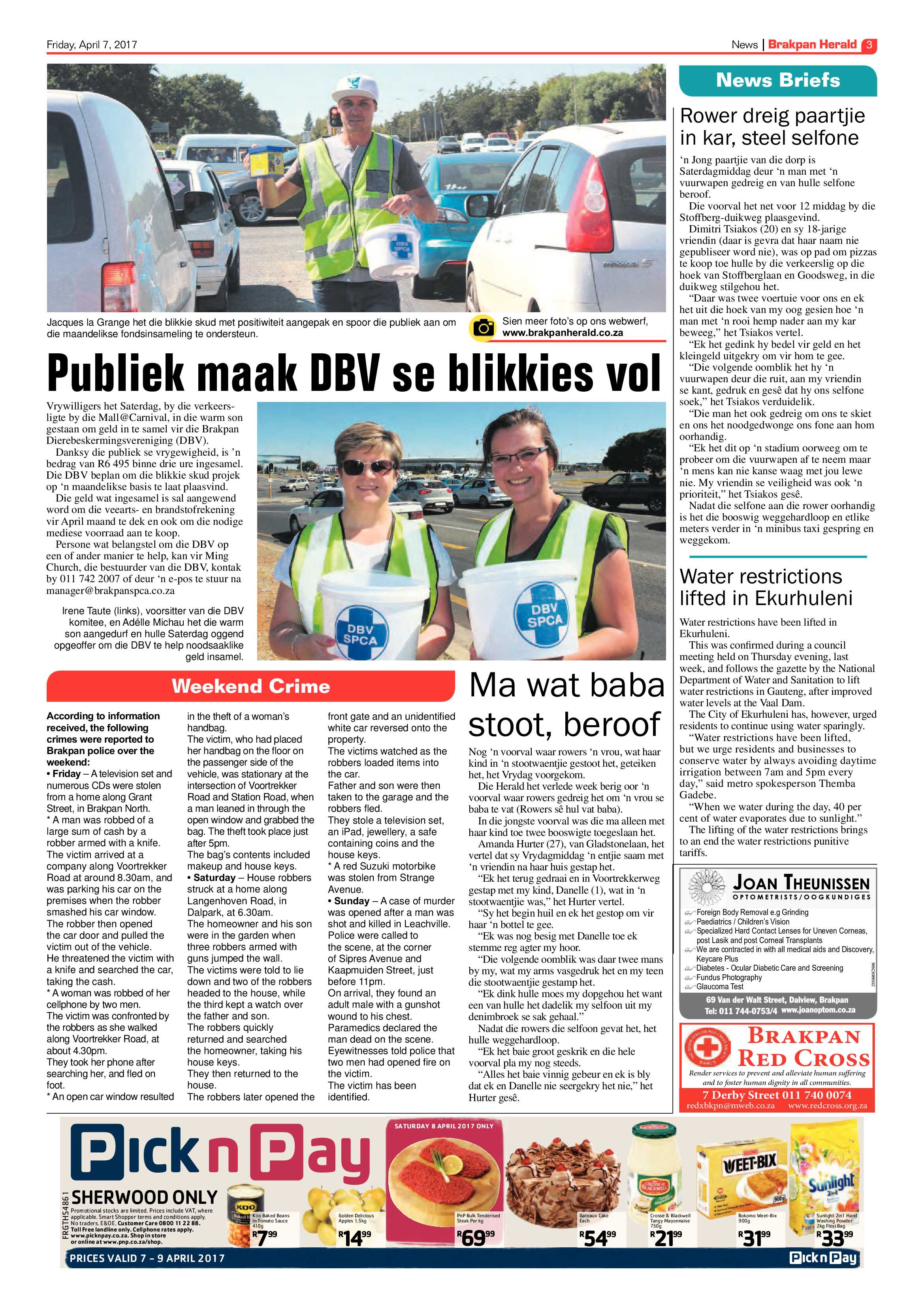 Brakpan Herald 07 April 2017 page 3