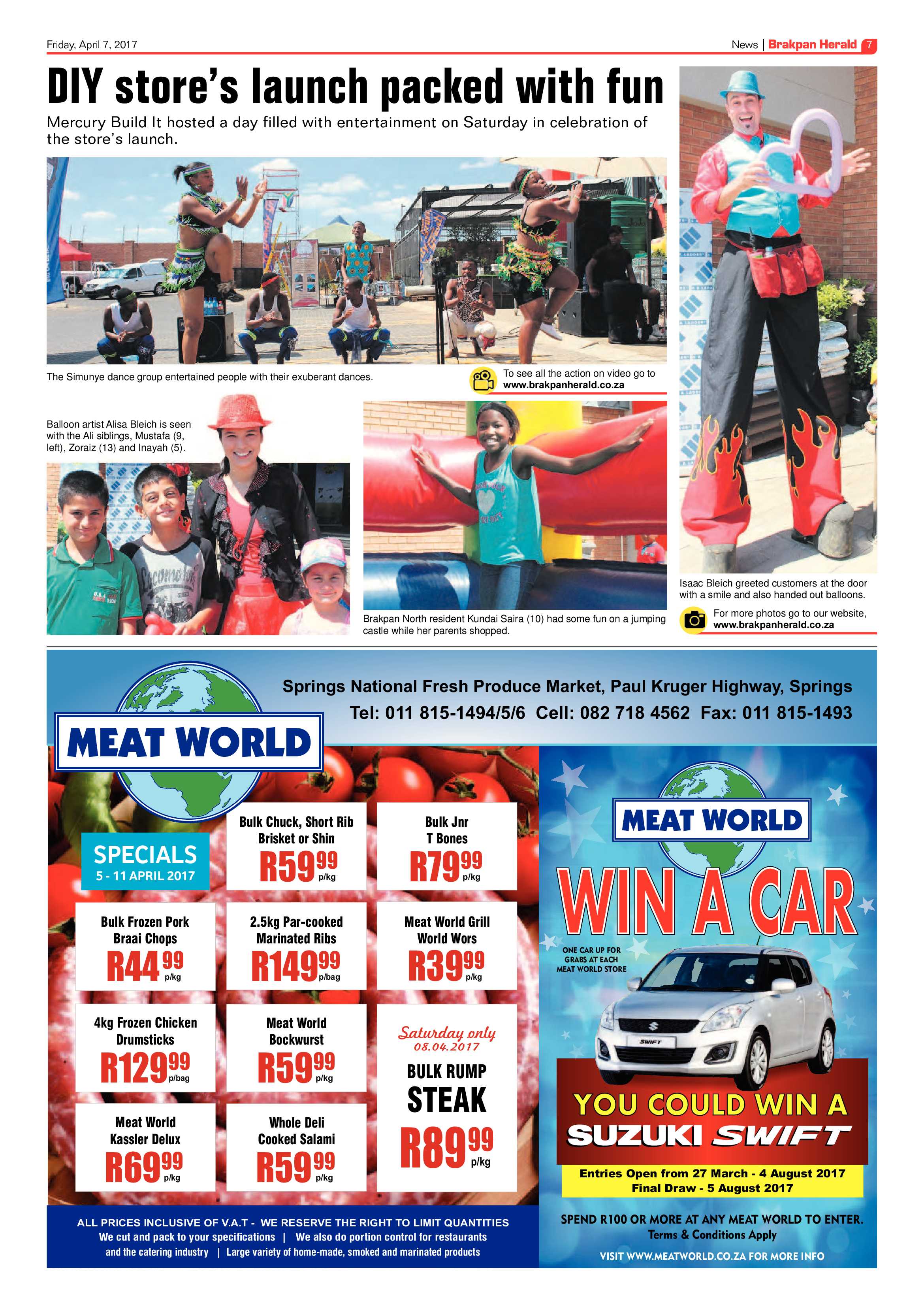 Brakpan Herald 07 April 2017 page 7