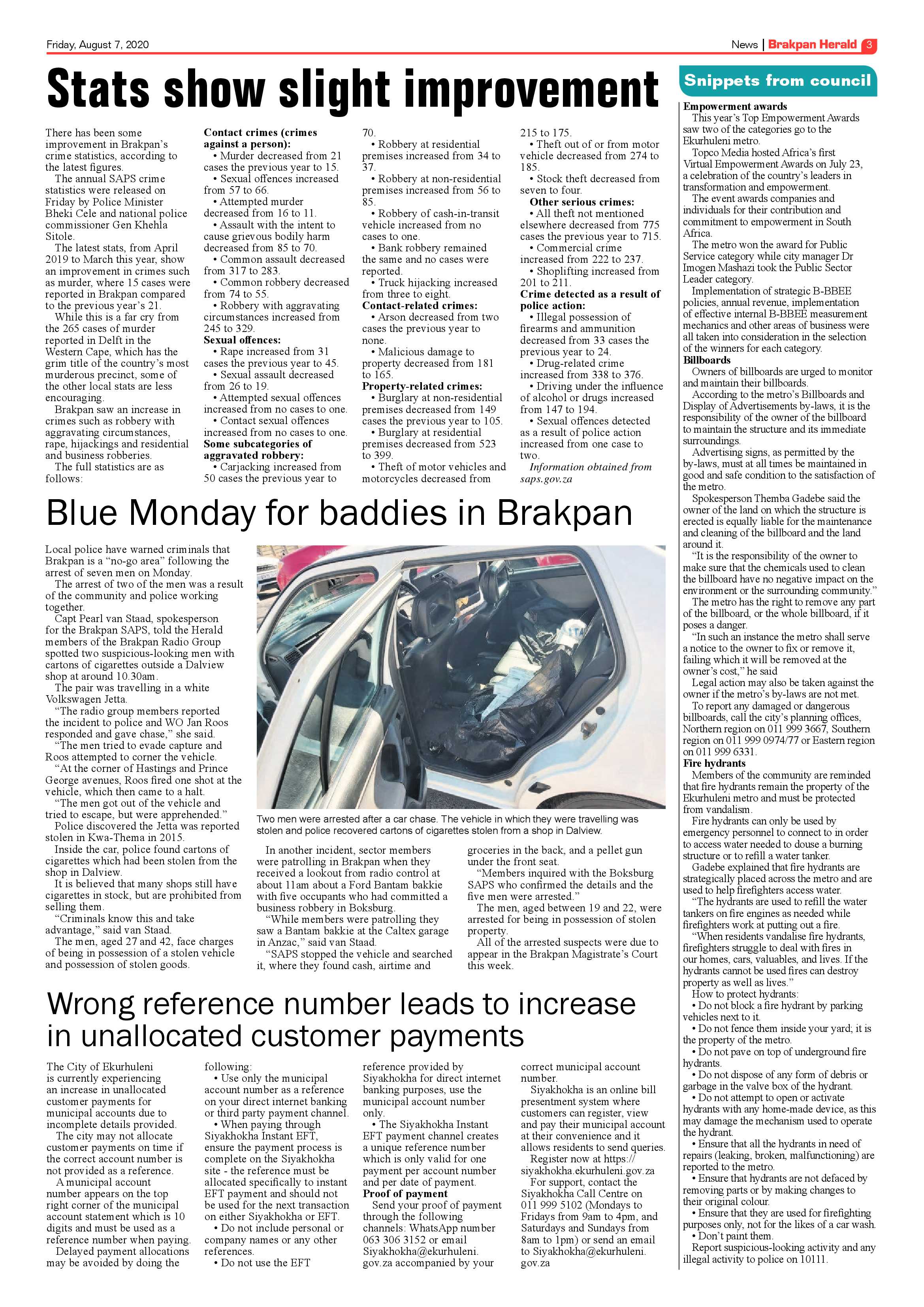 Brakpan Herald 07 August 2020 page 3