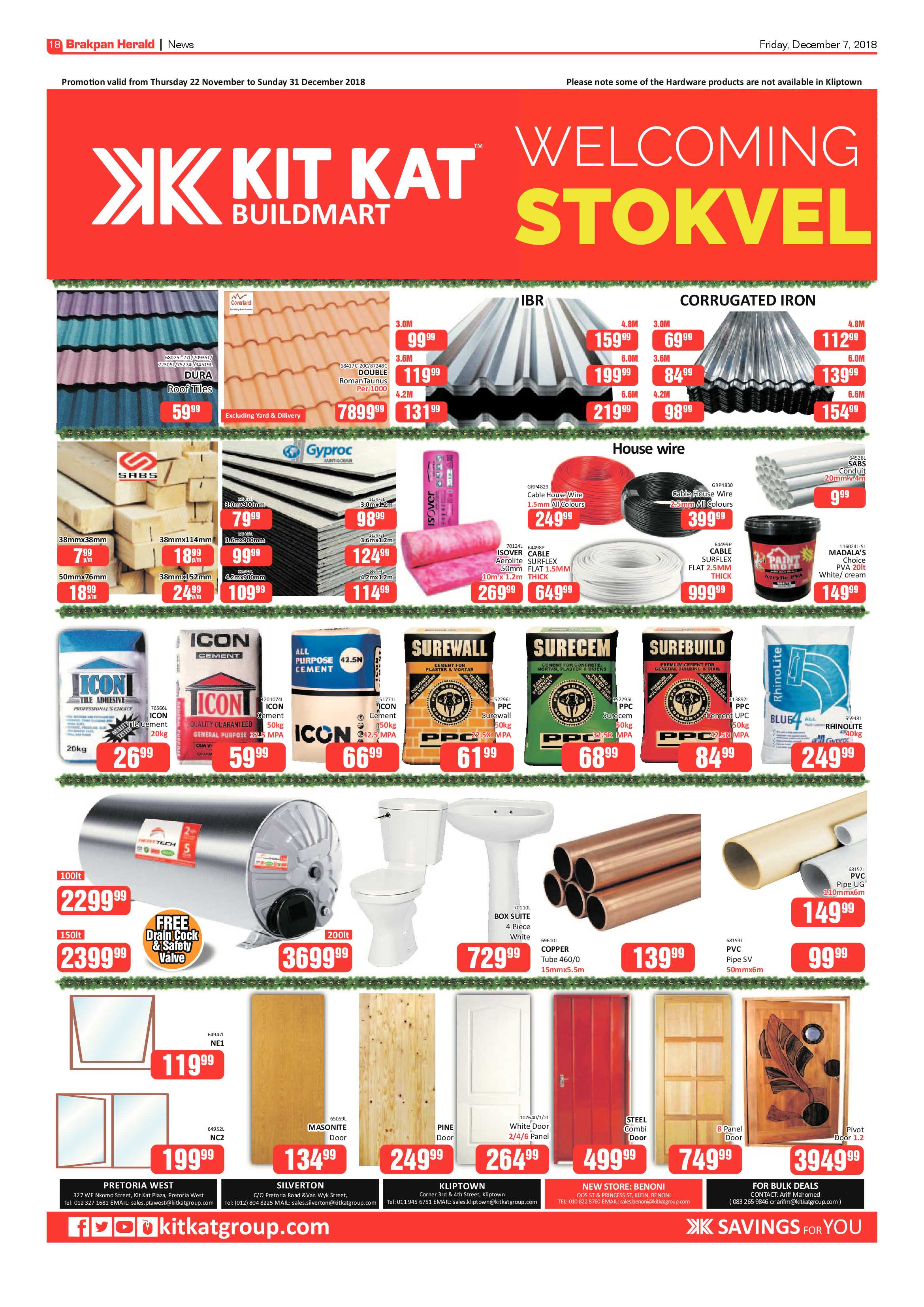 Brakpan Herald 07 December 2018 page 18