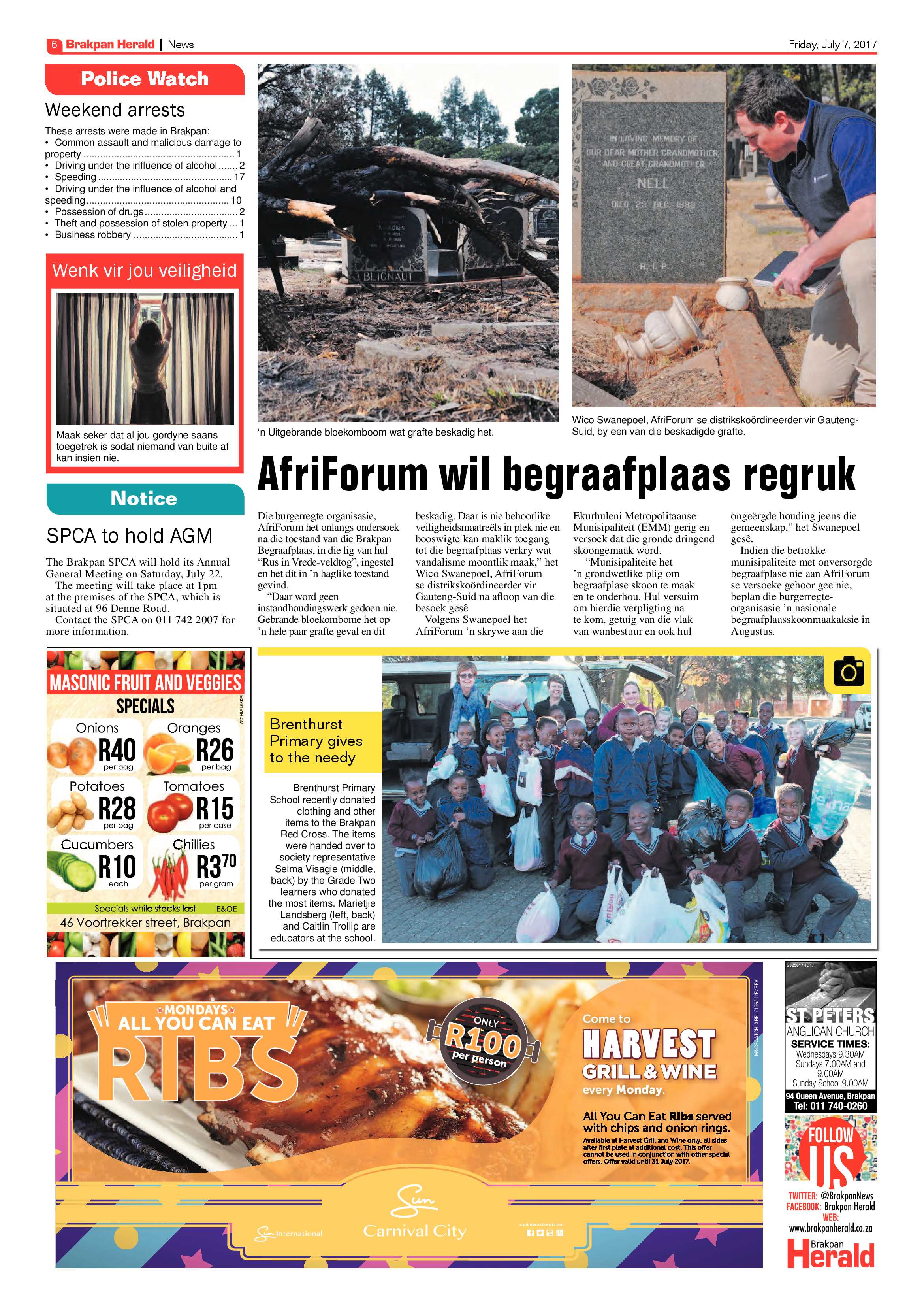 Brakpan Herald 07 July 2017 page 6