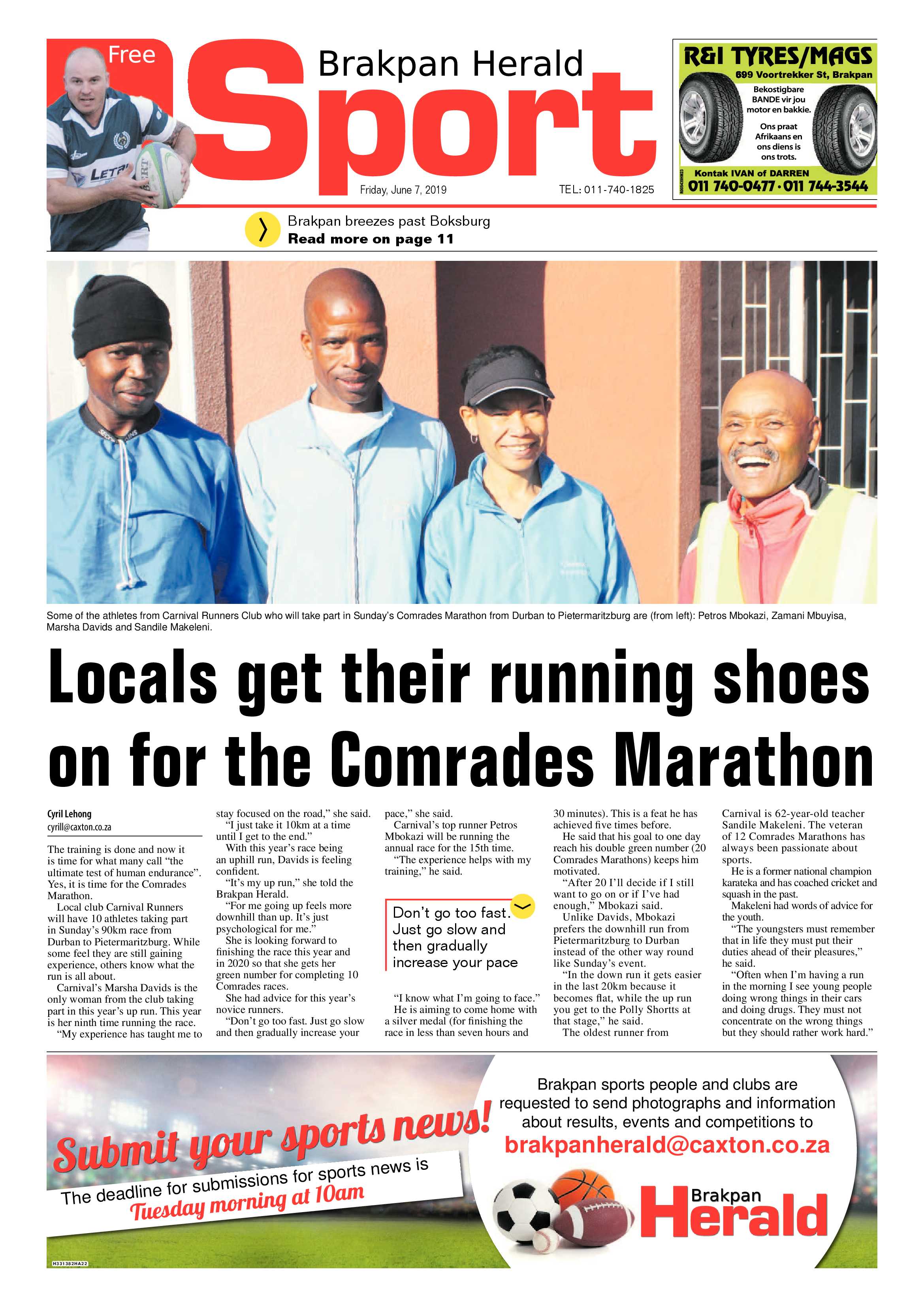 Brakpan Herald 07 June 2019 page 12