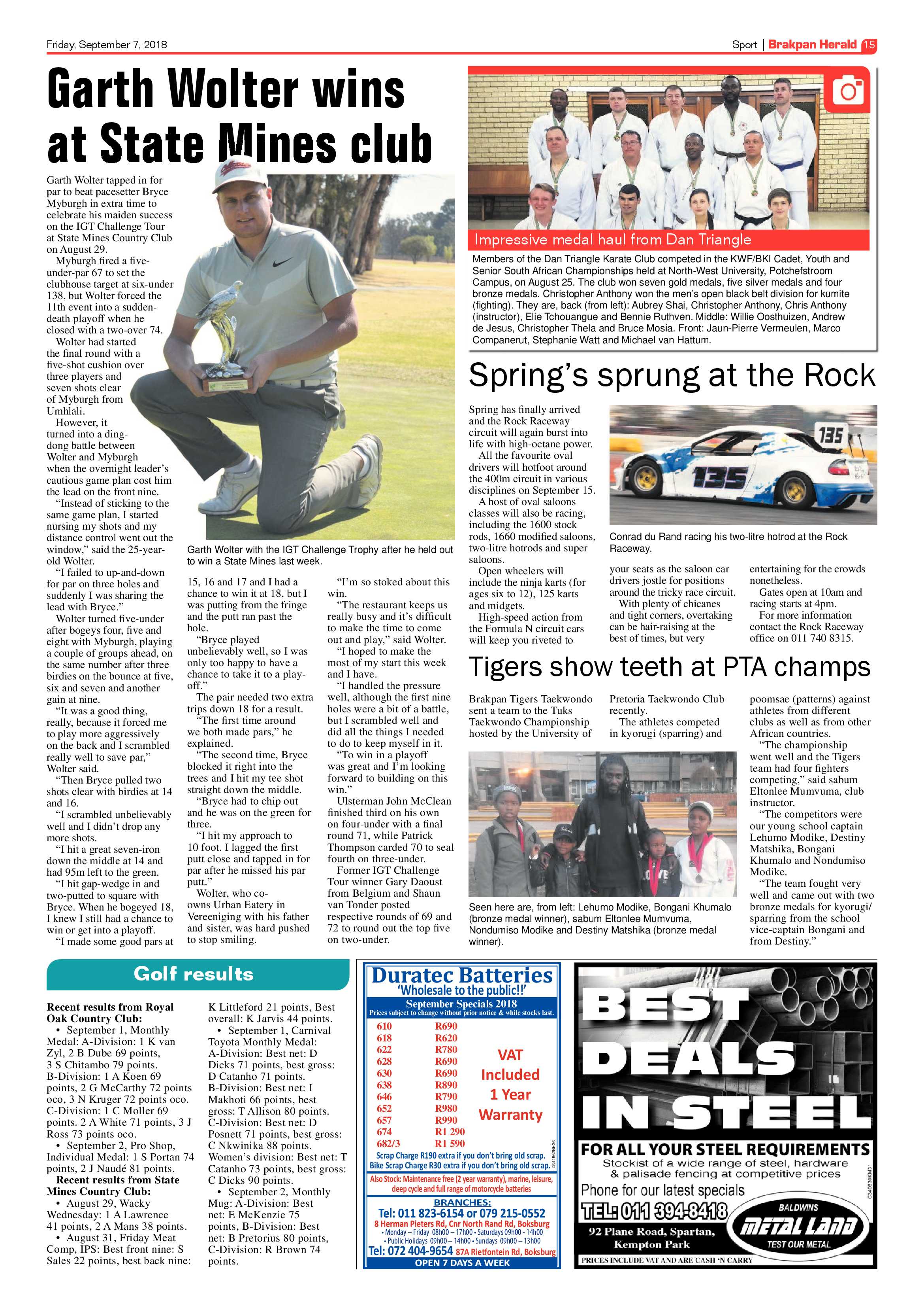 Brakpan Herald 07 September 2018 page 15