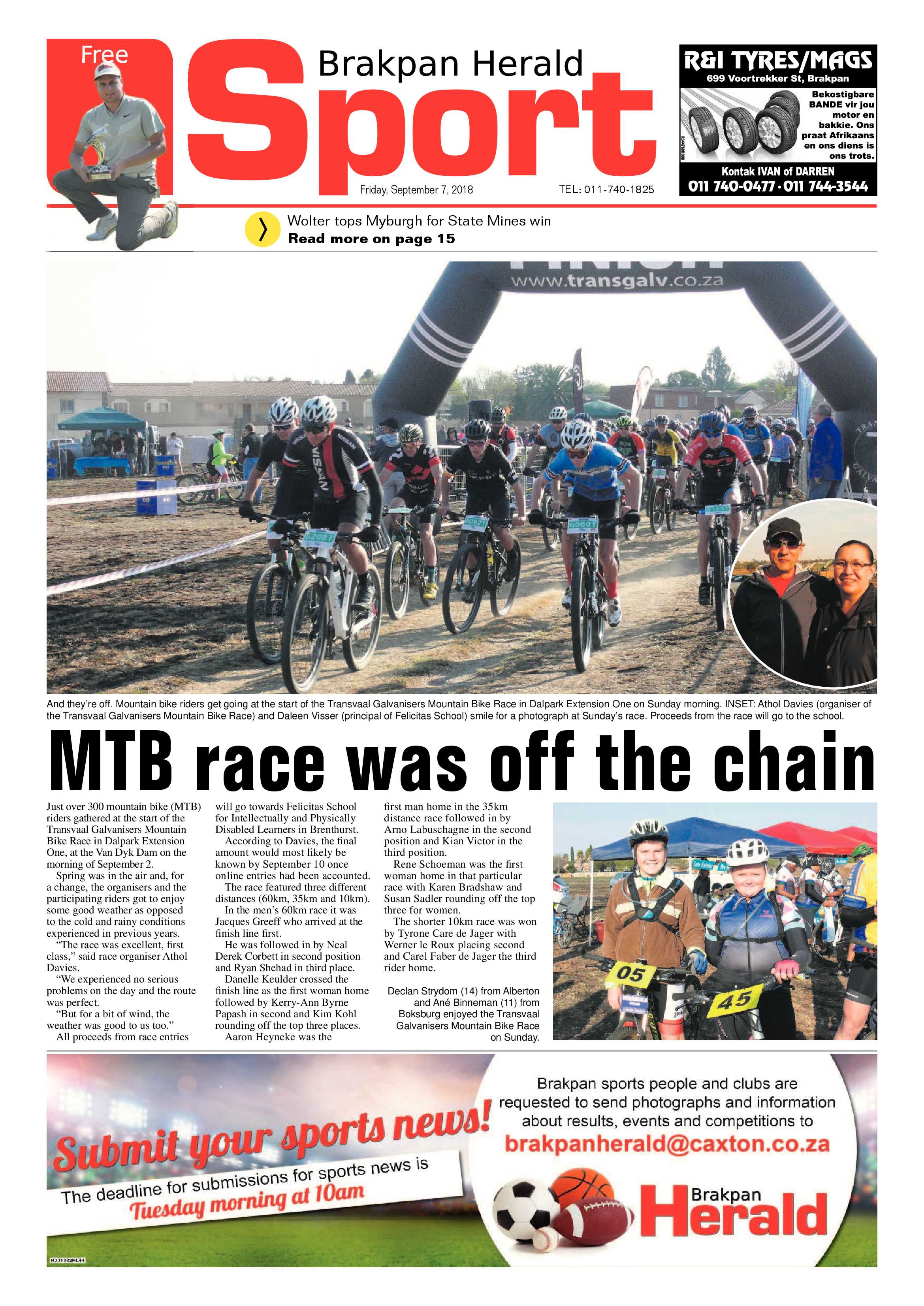 Brakpan Herald 07 September 2018 page 16
