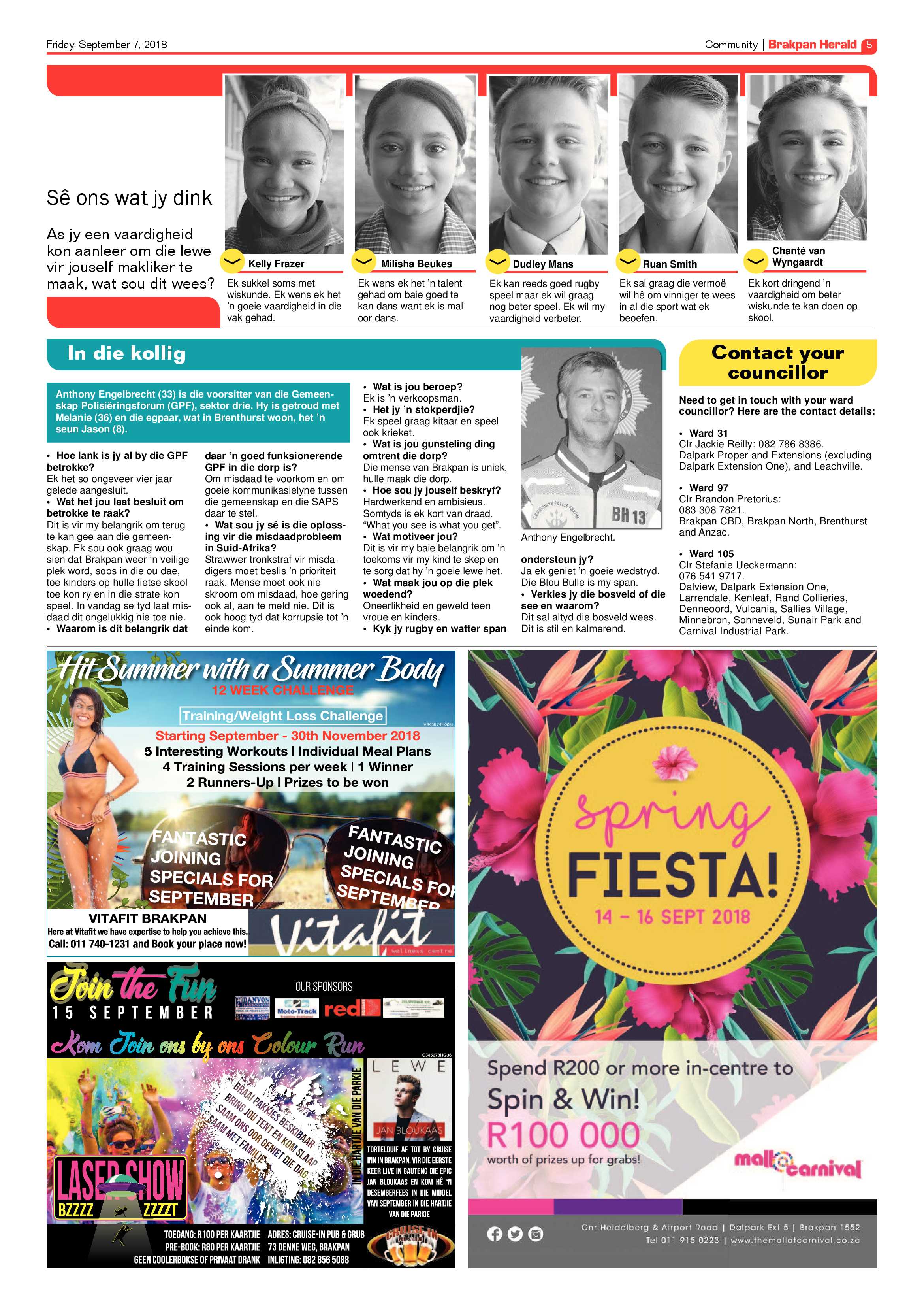 Brakpan Herald 07 September 2018 page 5