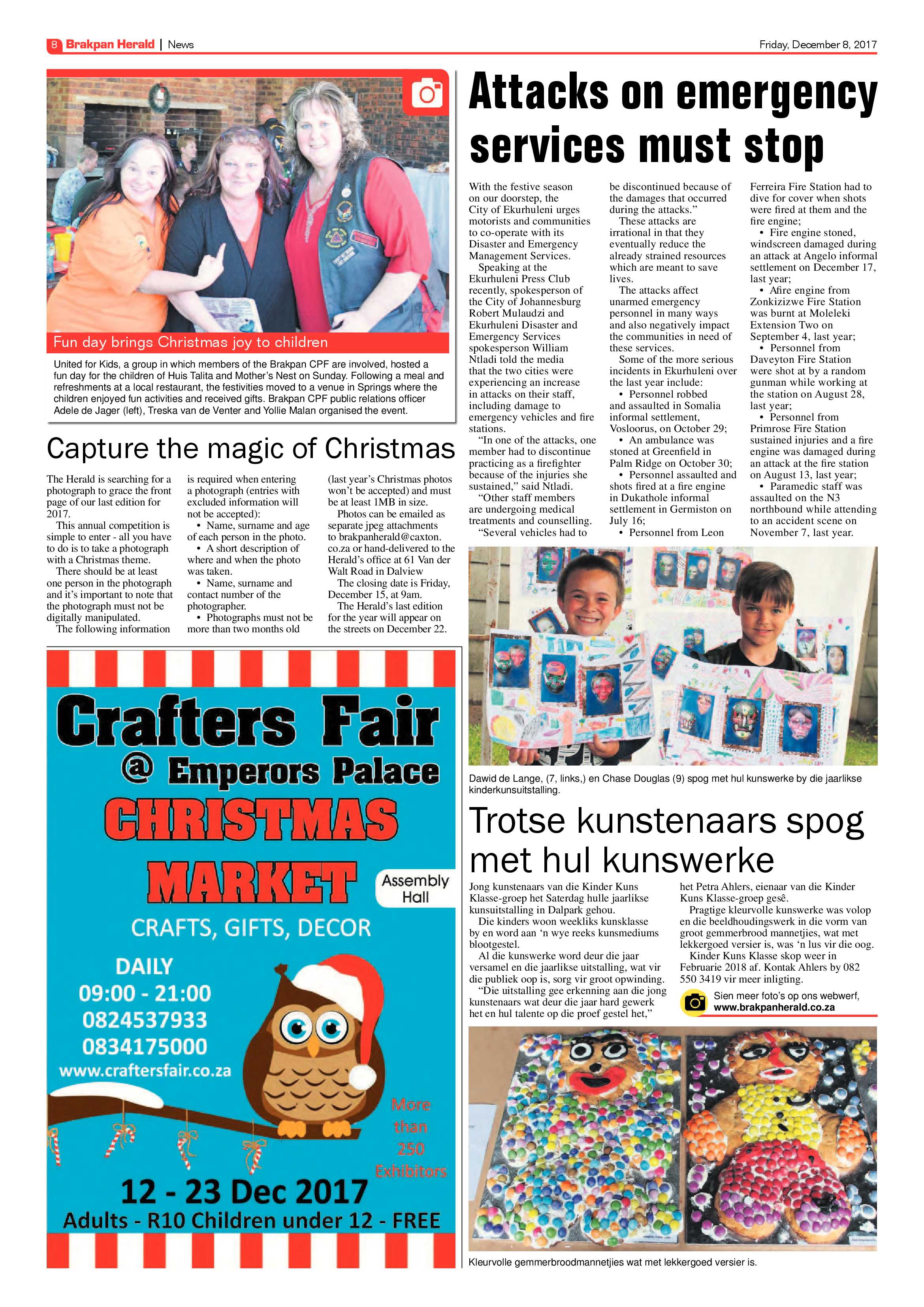 Brakpan Herald 08 December 2017 page 8