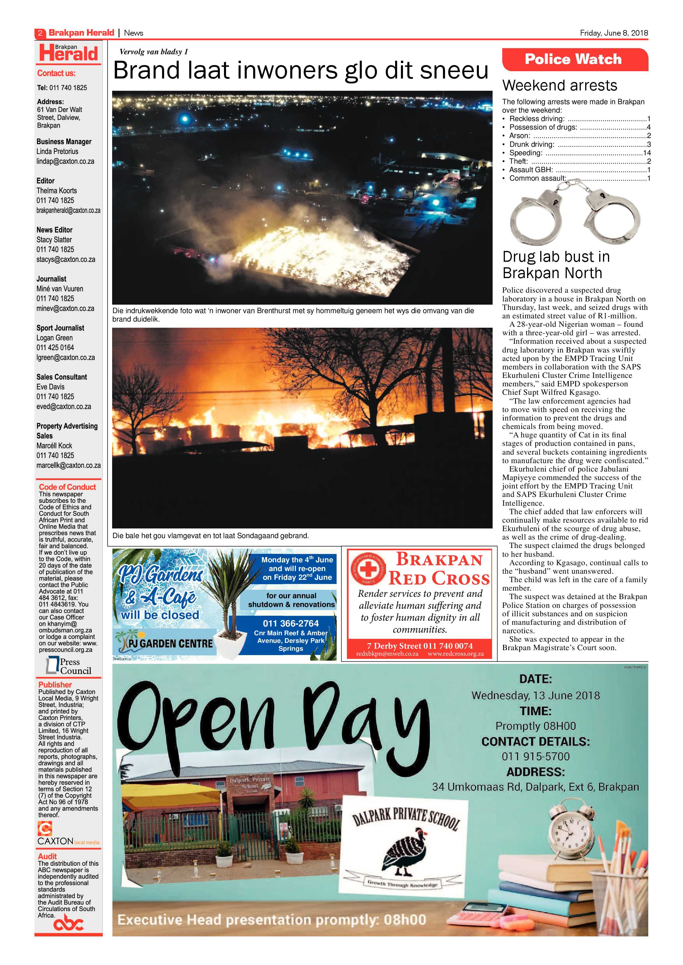 Brakpan Herald 08 June 2018 page 2