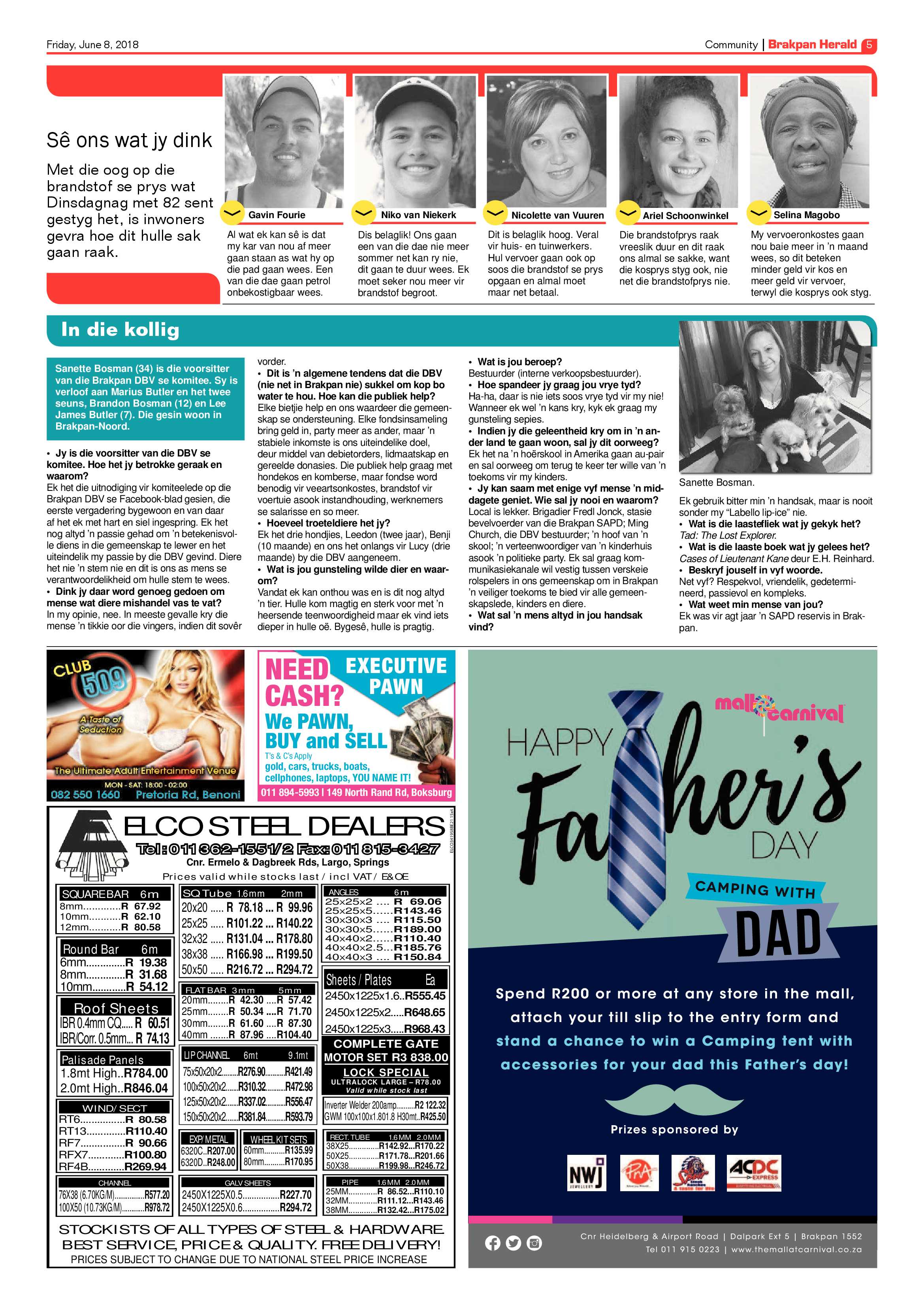 Brakpan Herald 08 June 2018 page 5