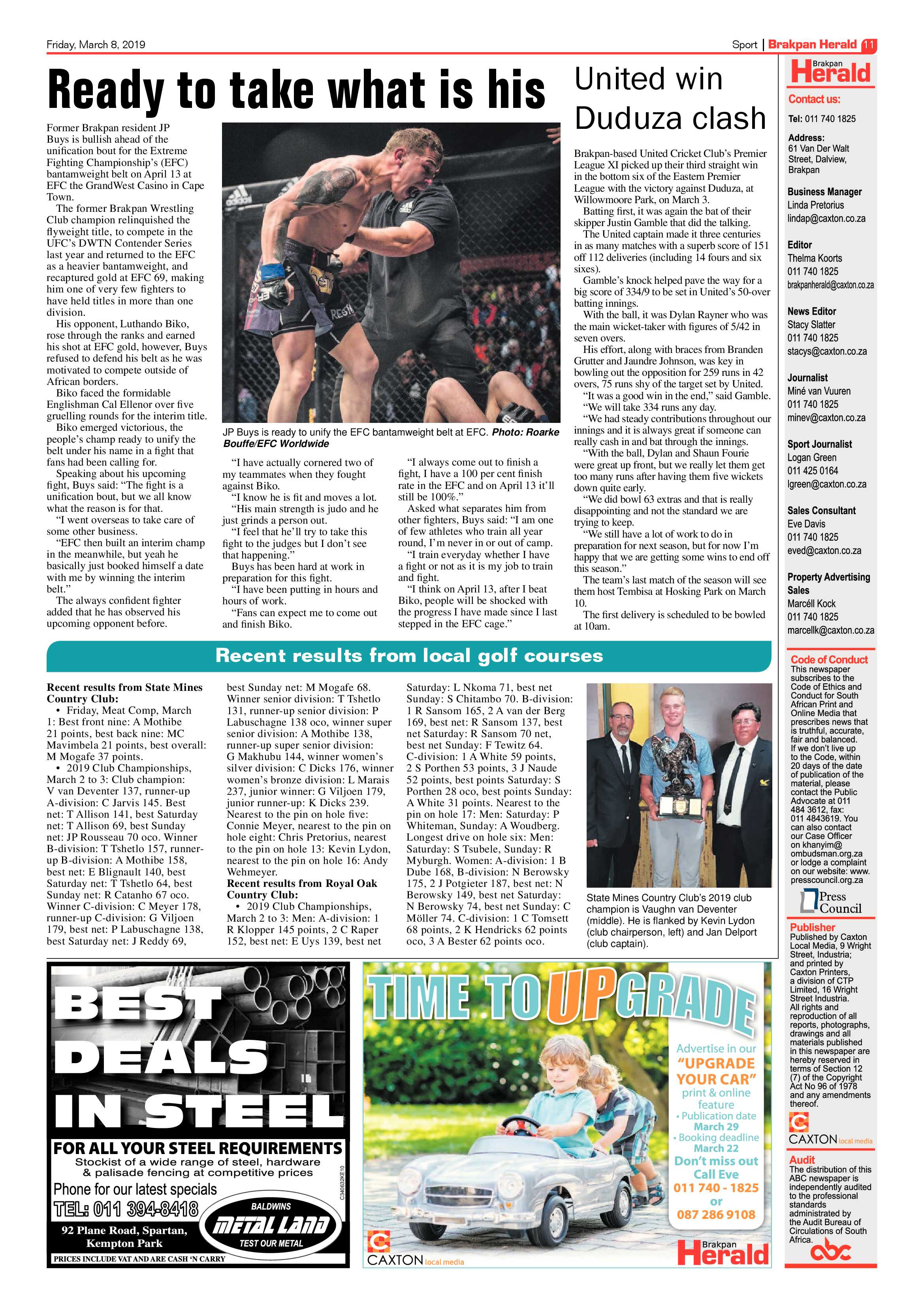 Brakpan Herald 08 March 2019 page 11