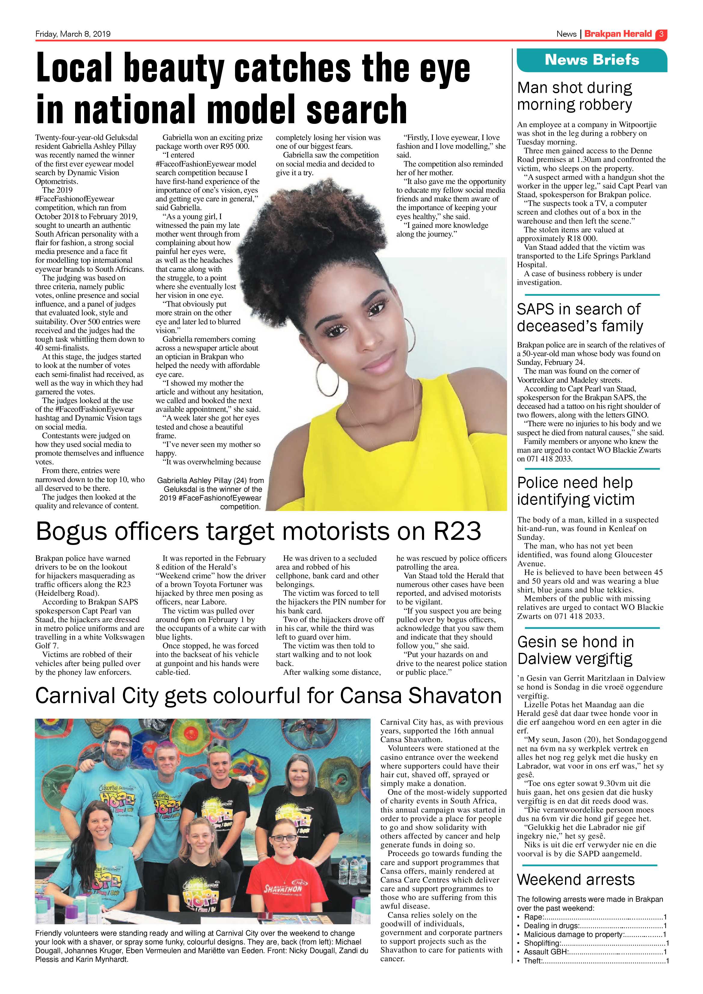 Brakpan Herald 08 March 2019 page 3