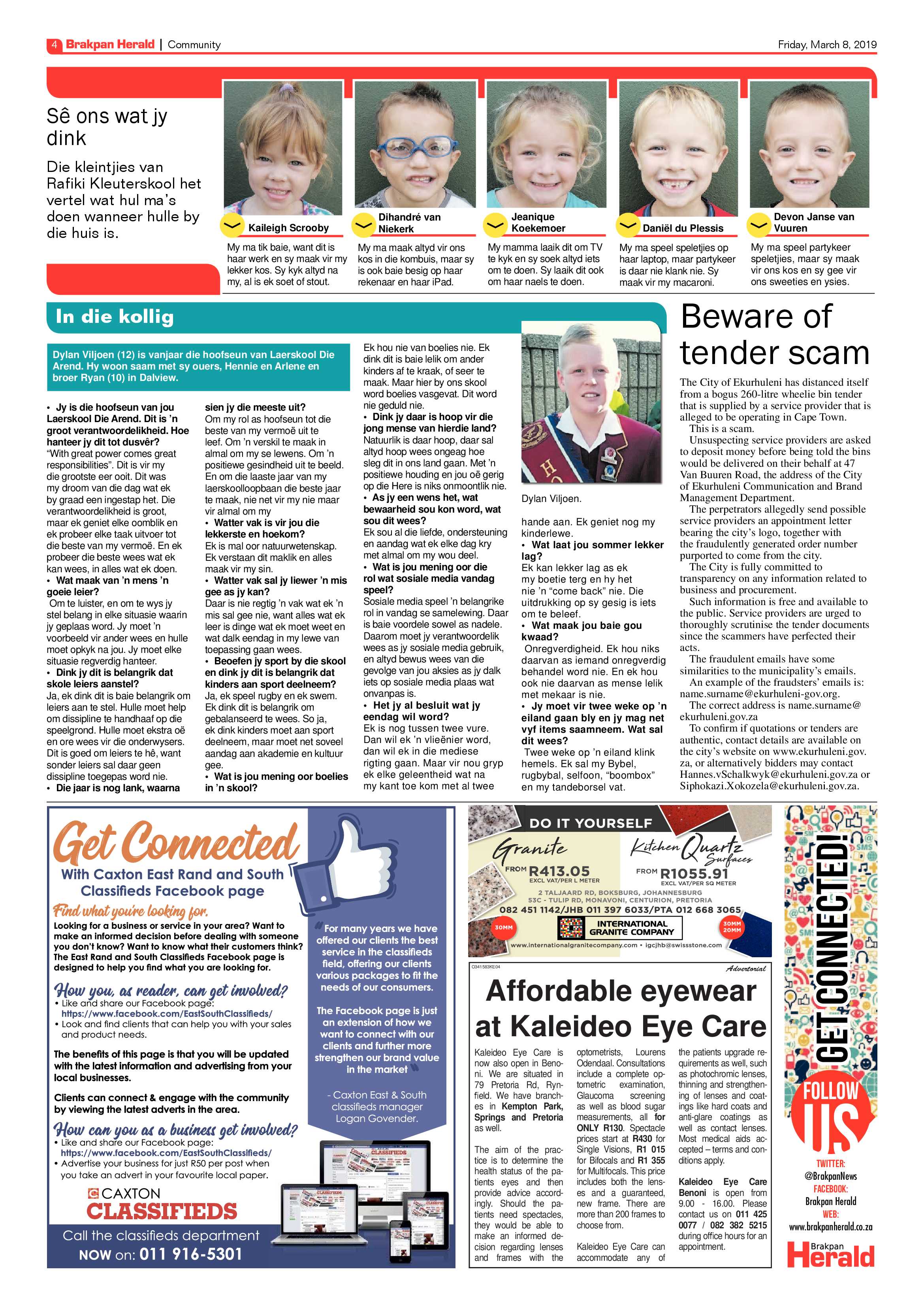Brakpan Herald 08 March 2019 page 4