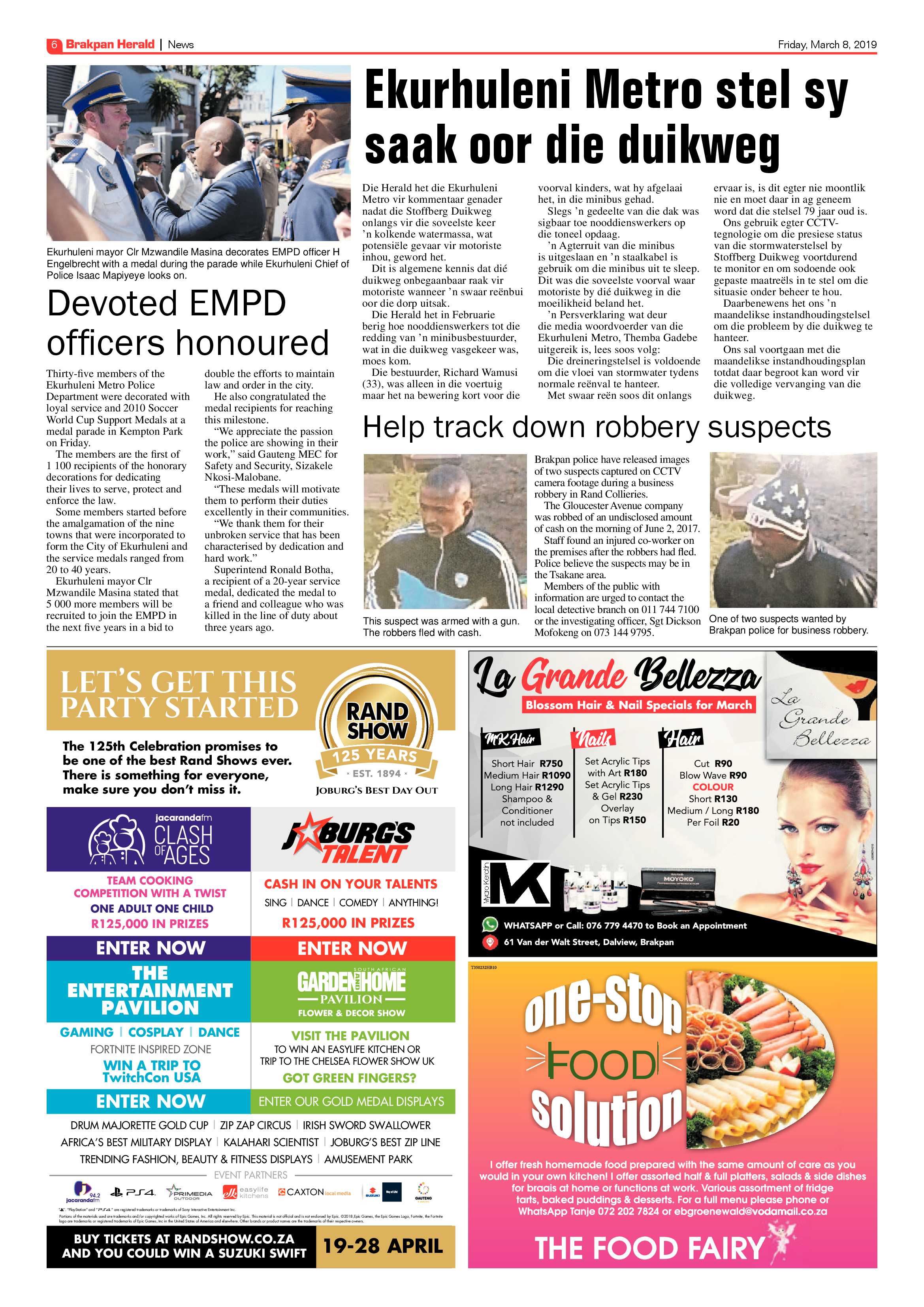 Brakpan Herald 08 March 2019 page 6