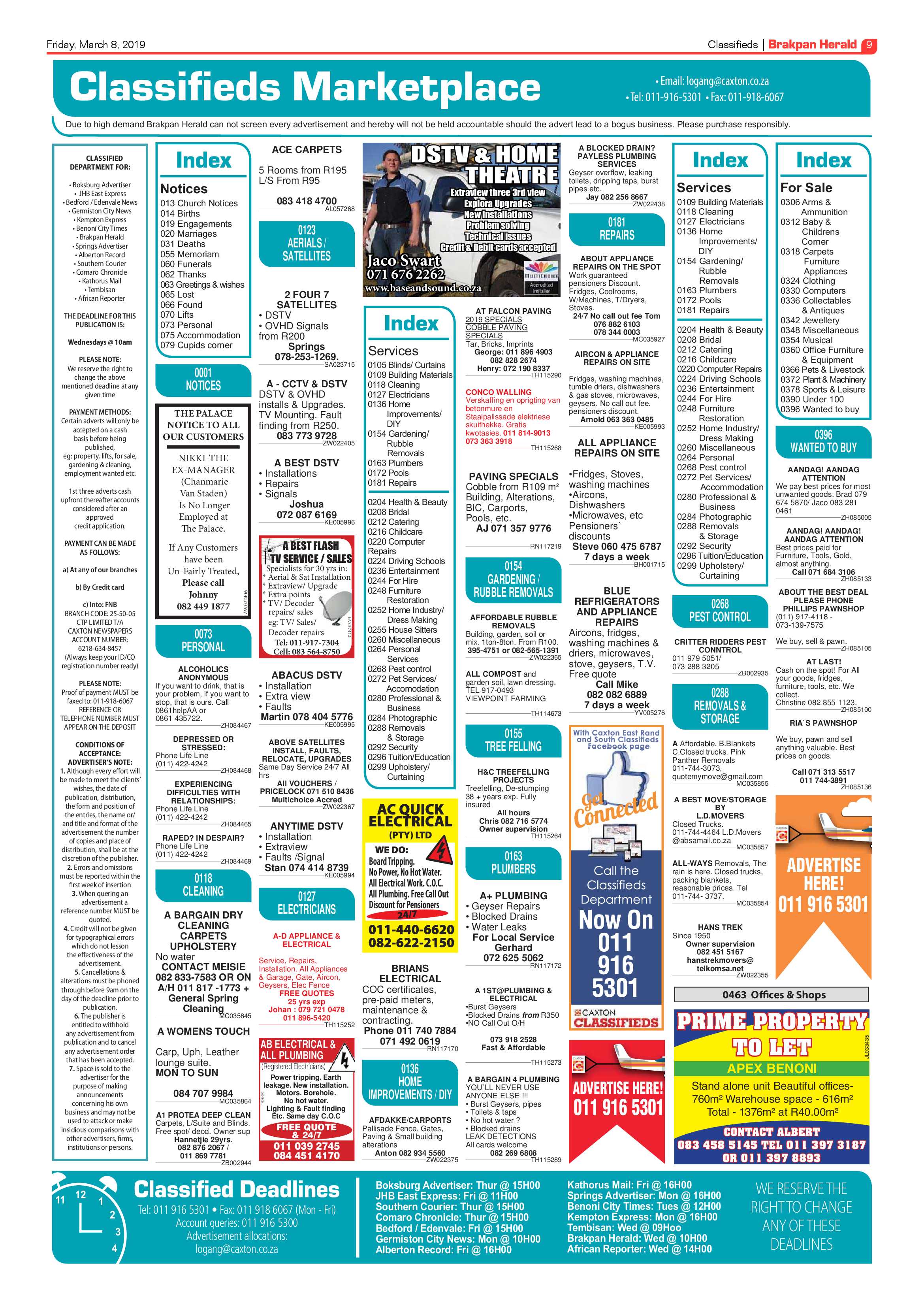 Brakpan Herald 08 March 2019 page 9