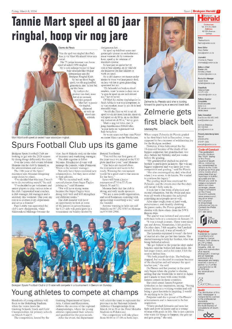Brakpan Herald 08 March 2024 page 7