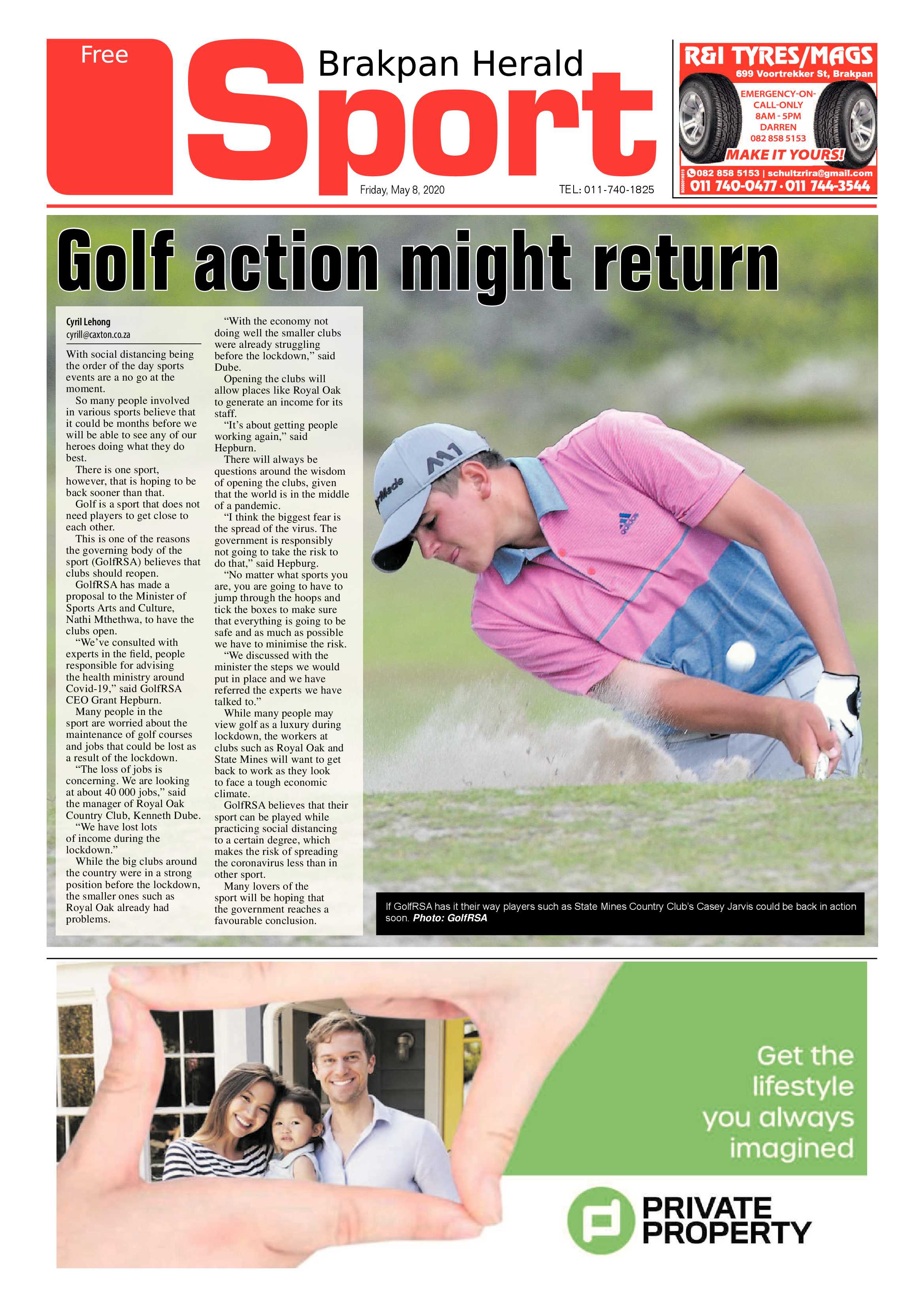 Brakpan Herald 08 May 2020 page 8