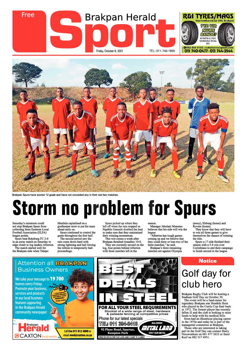 Brakpan Herald 08 October 2021 page 8