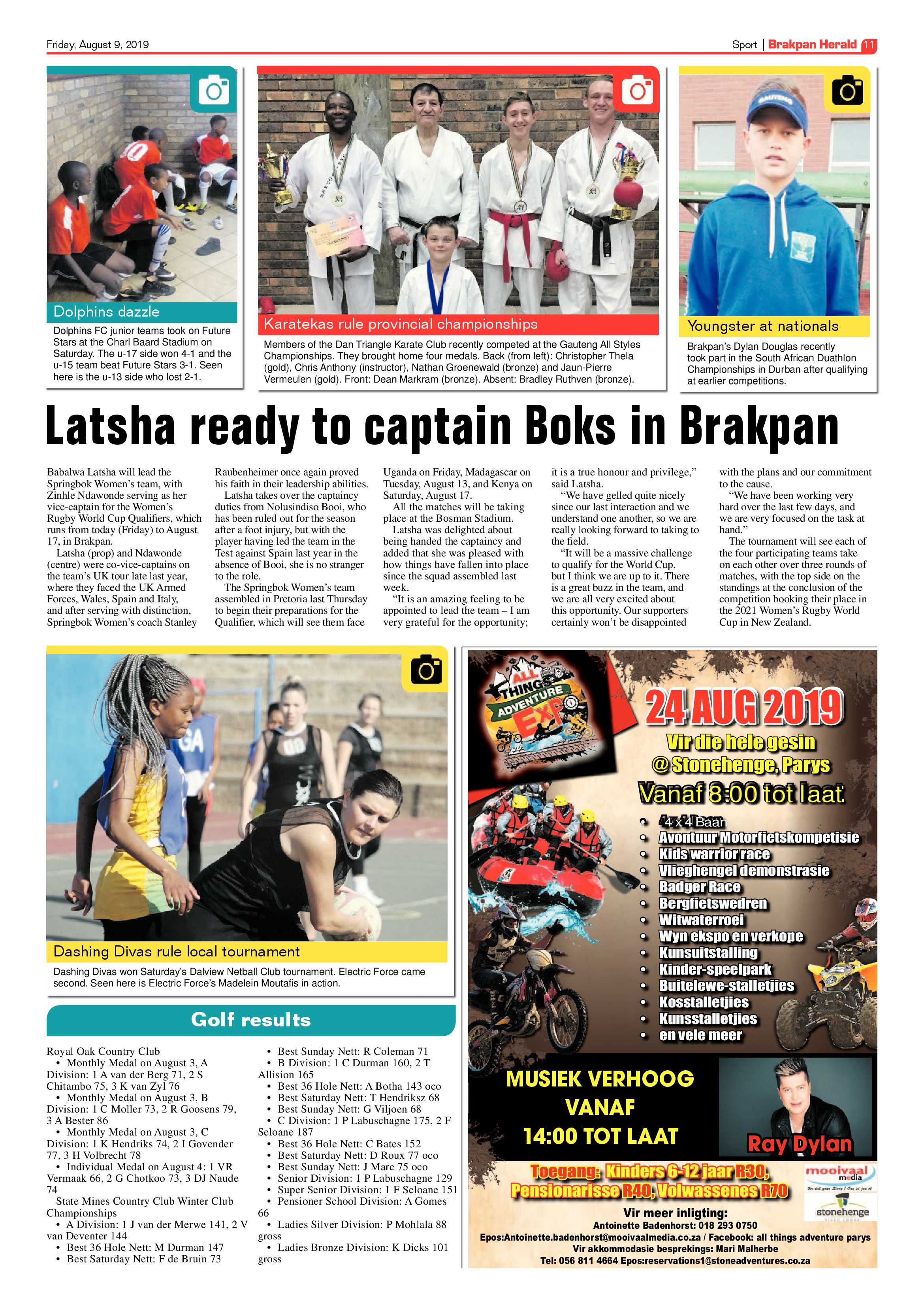 Brakpan Herald 09 August 2019 page 11