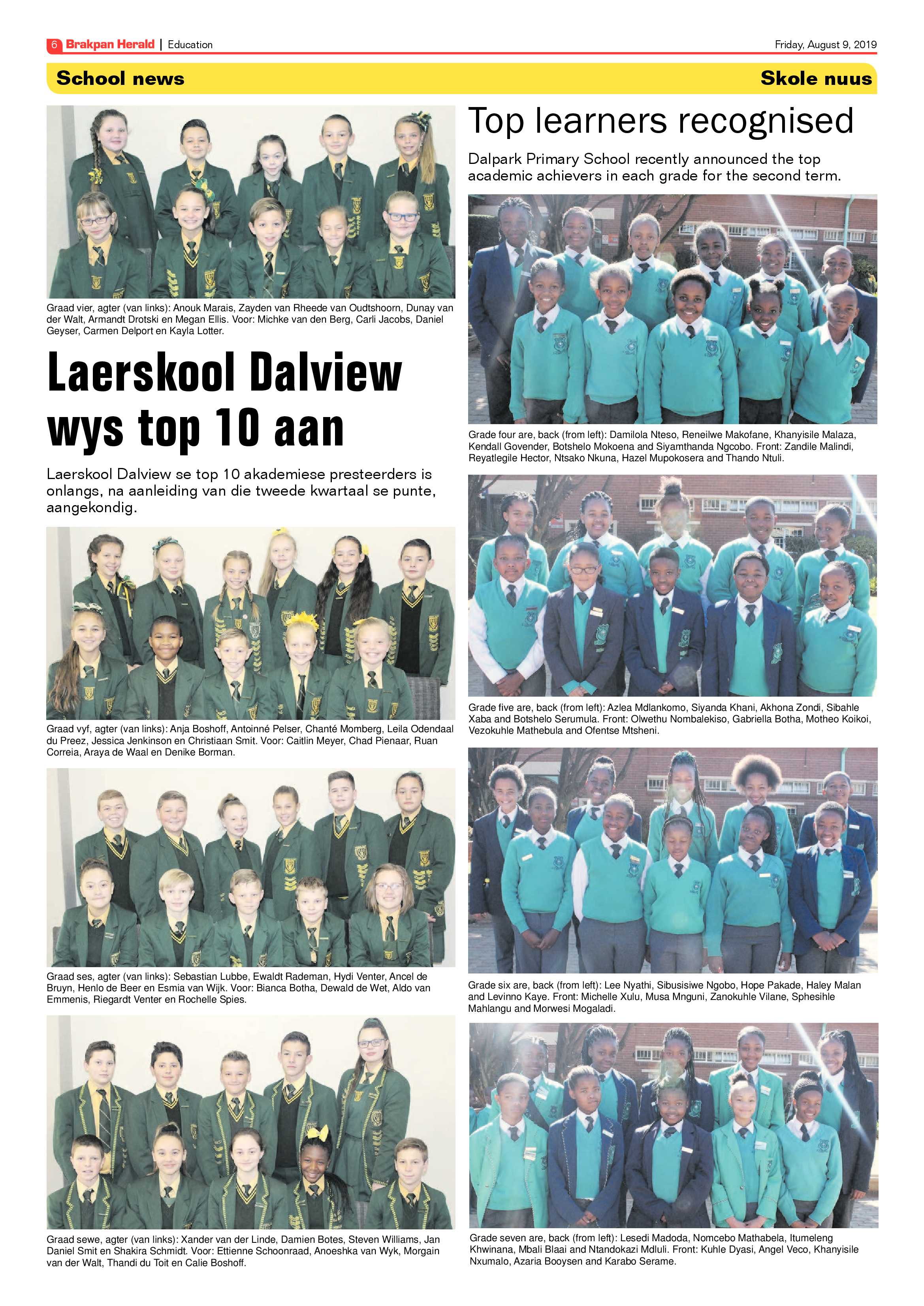 Brakpan Herald 09 August 2019 page 6
