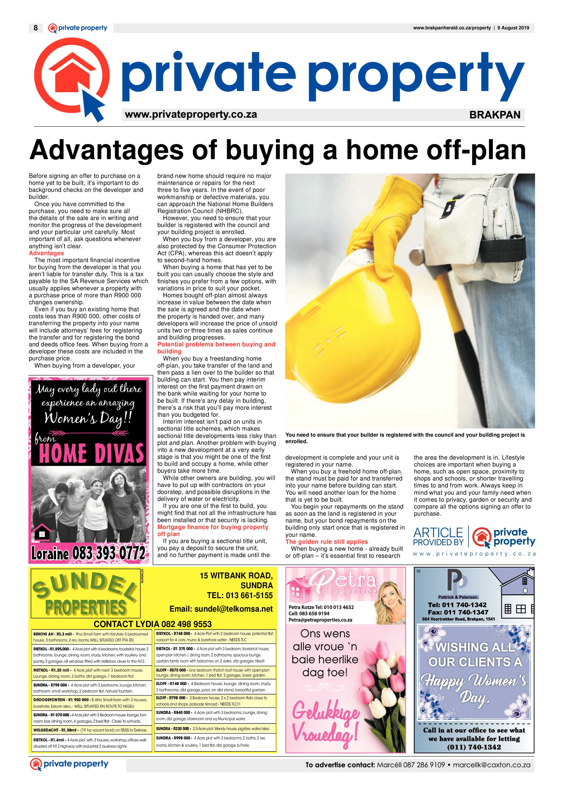 Brakpan Herald 09 August 2019 page 8