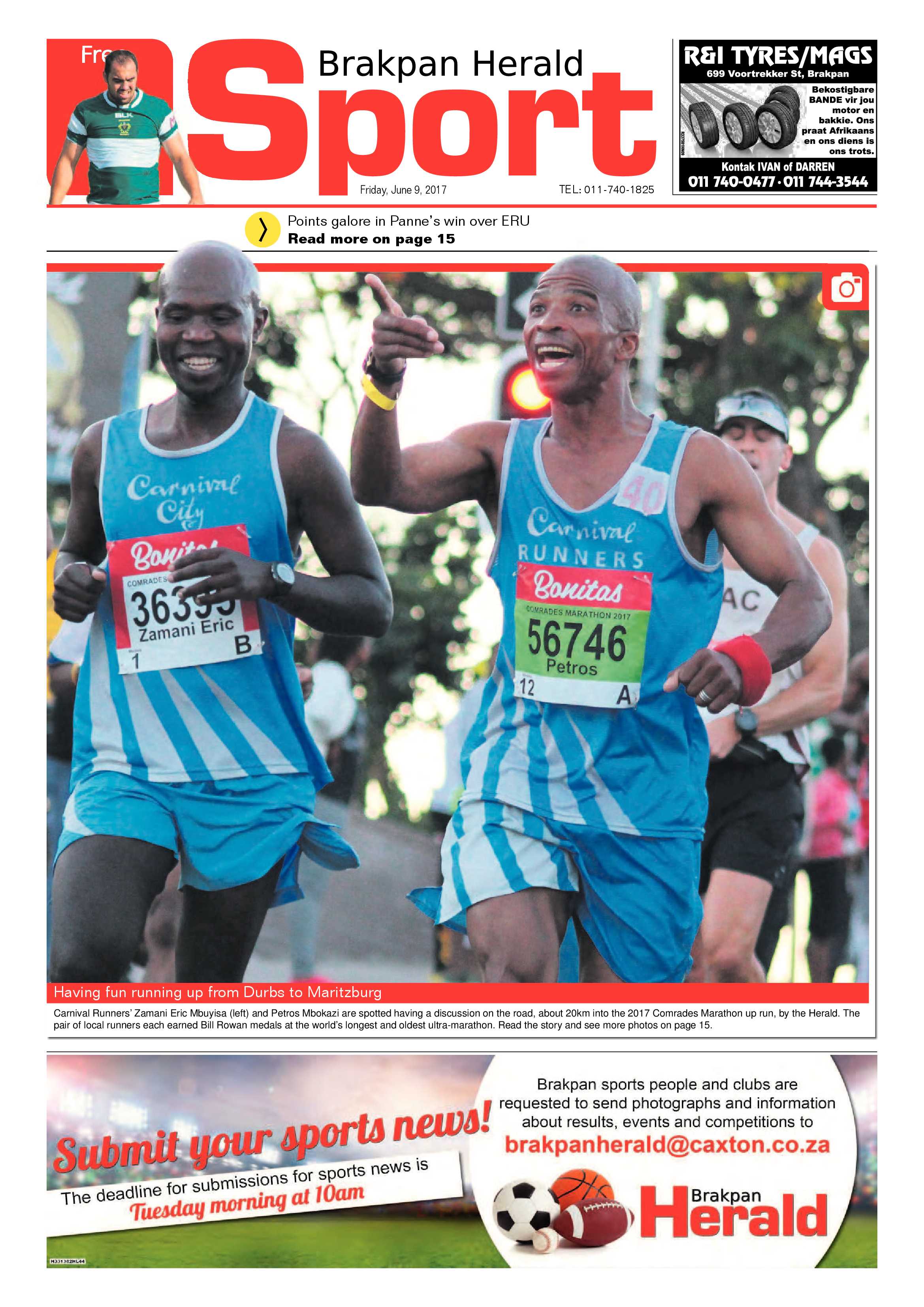 Brakpan Herald 09 June 2017 page 16