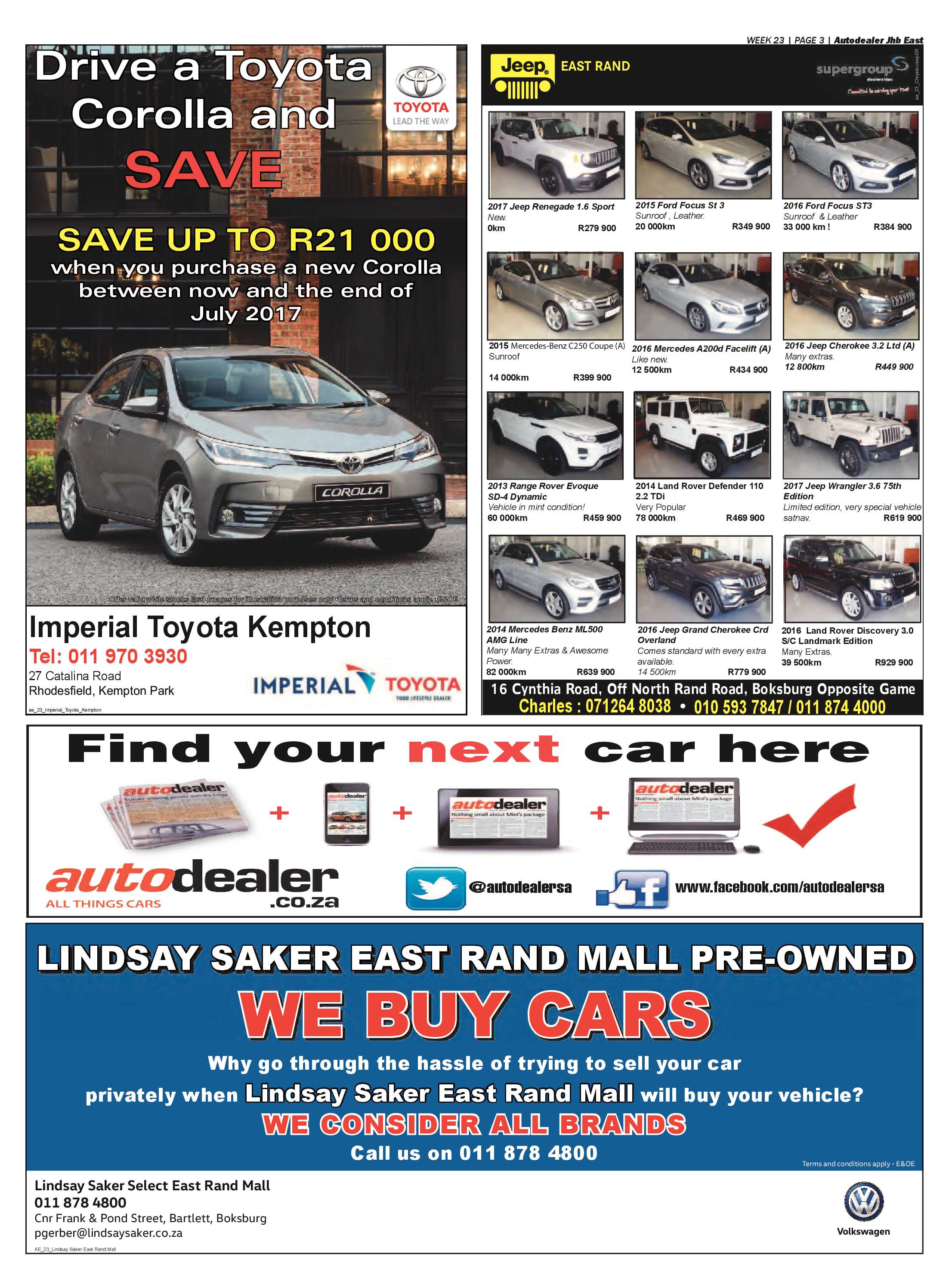 Brakpan Herald 09 June 2017 page 19