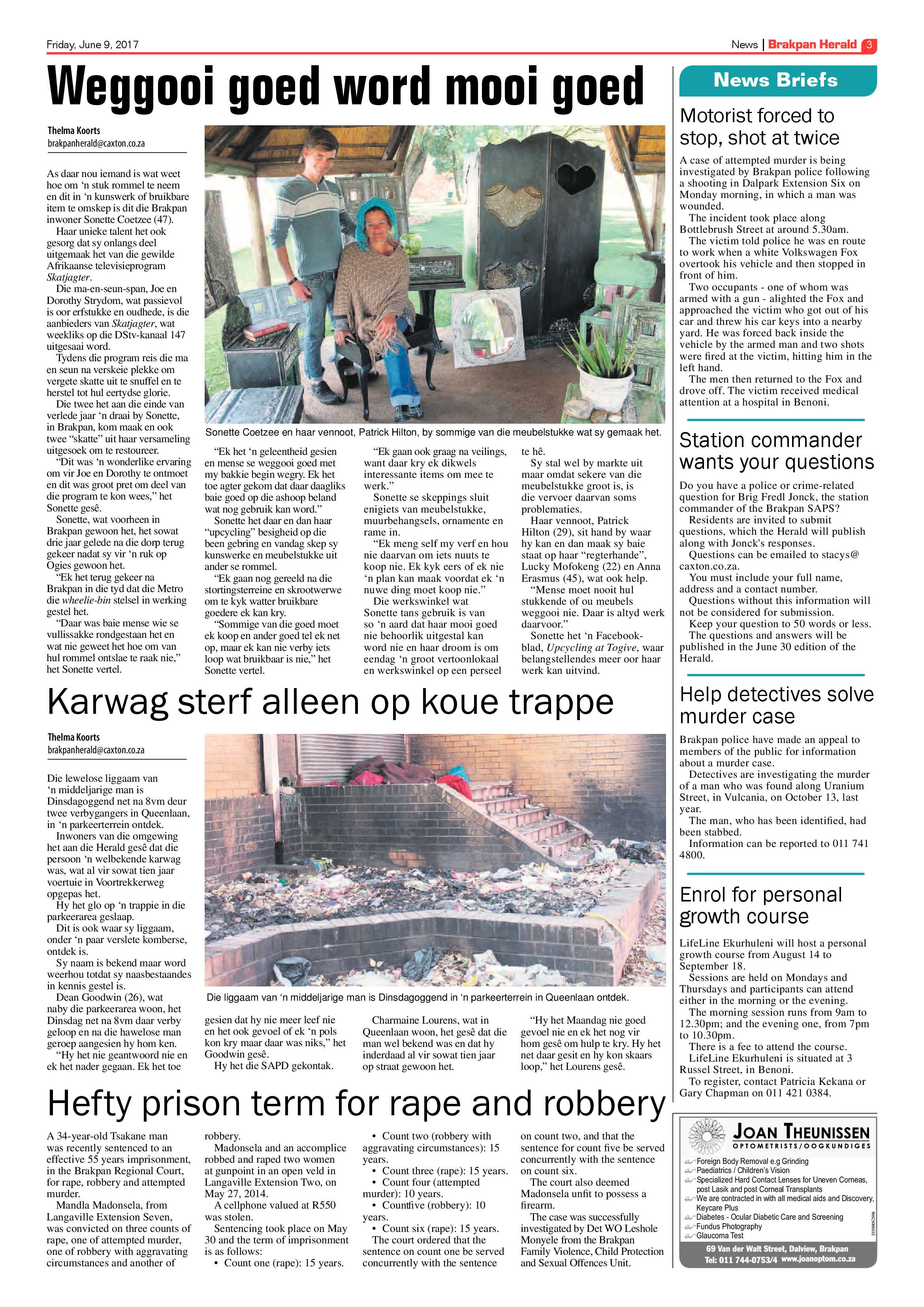 Brakpan Herald 09 June 2017 page 3