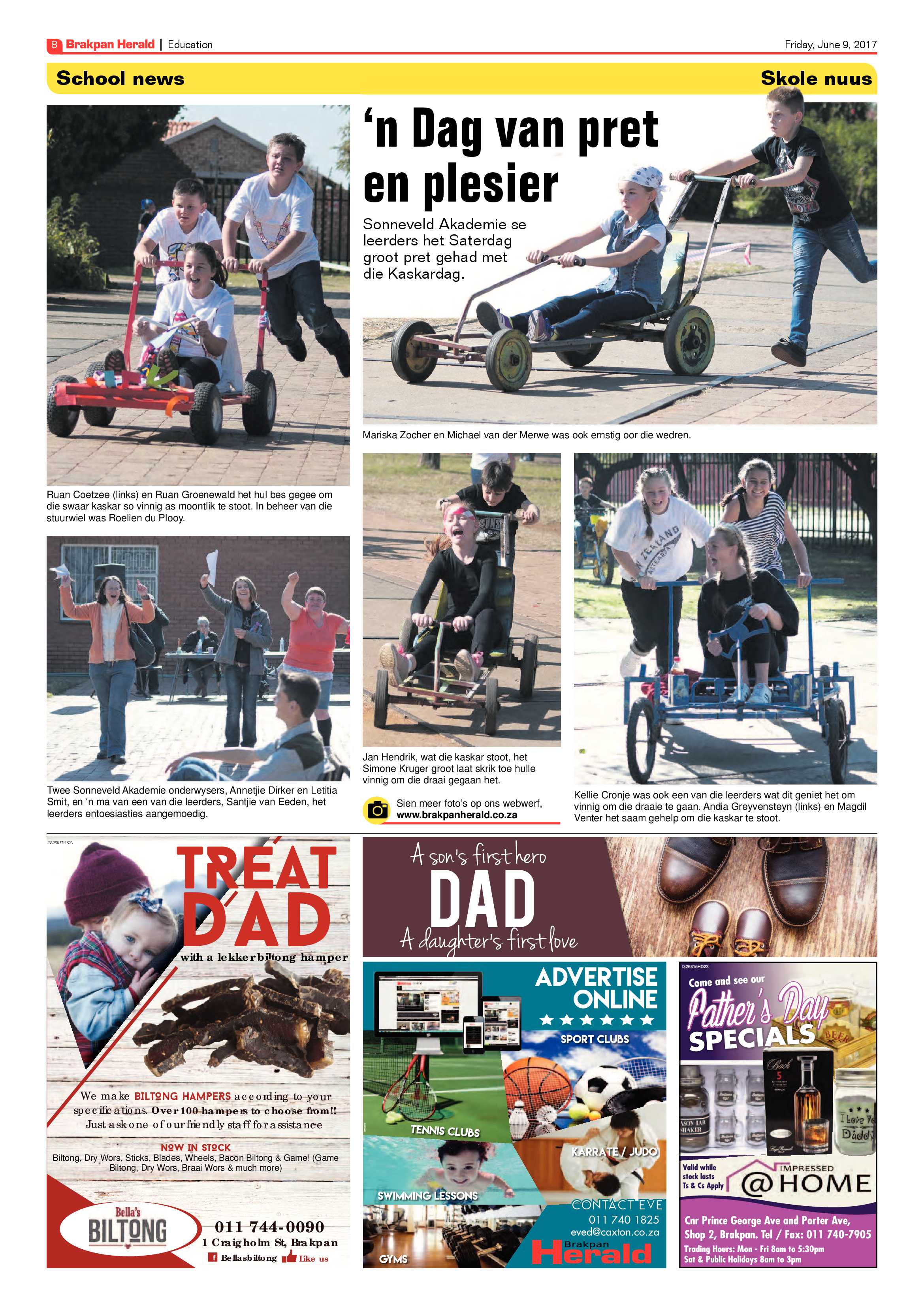 Brakpan Herald 09 June 2017 page 8