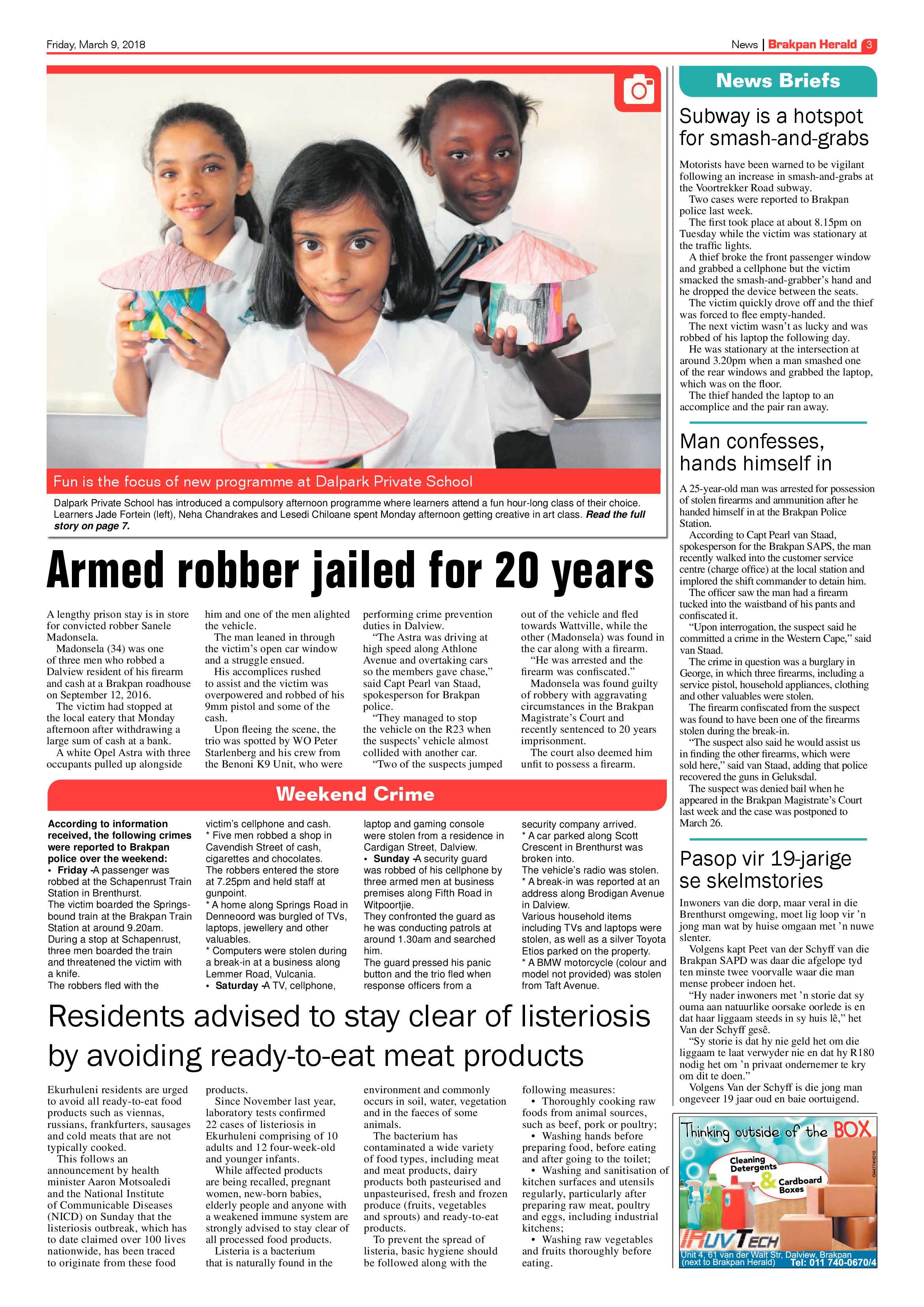 Brakpan Herald 09 March 2018 page 3